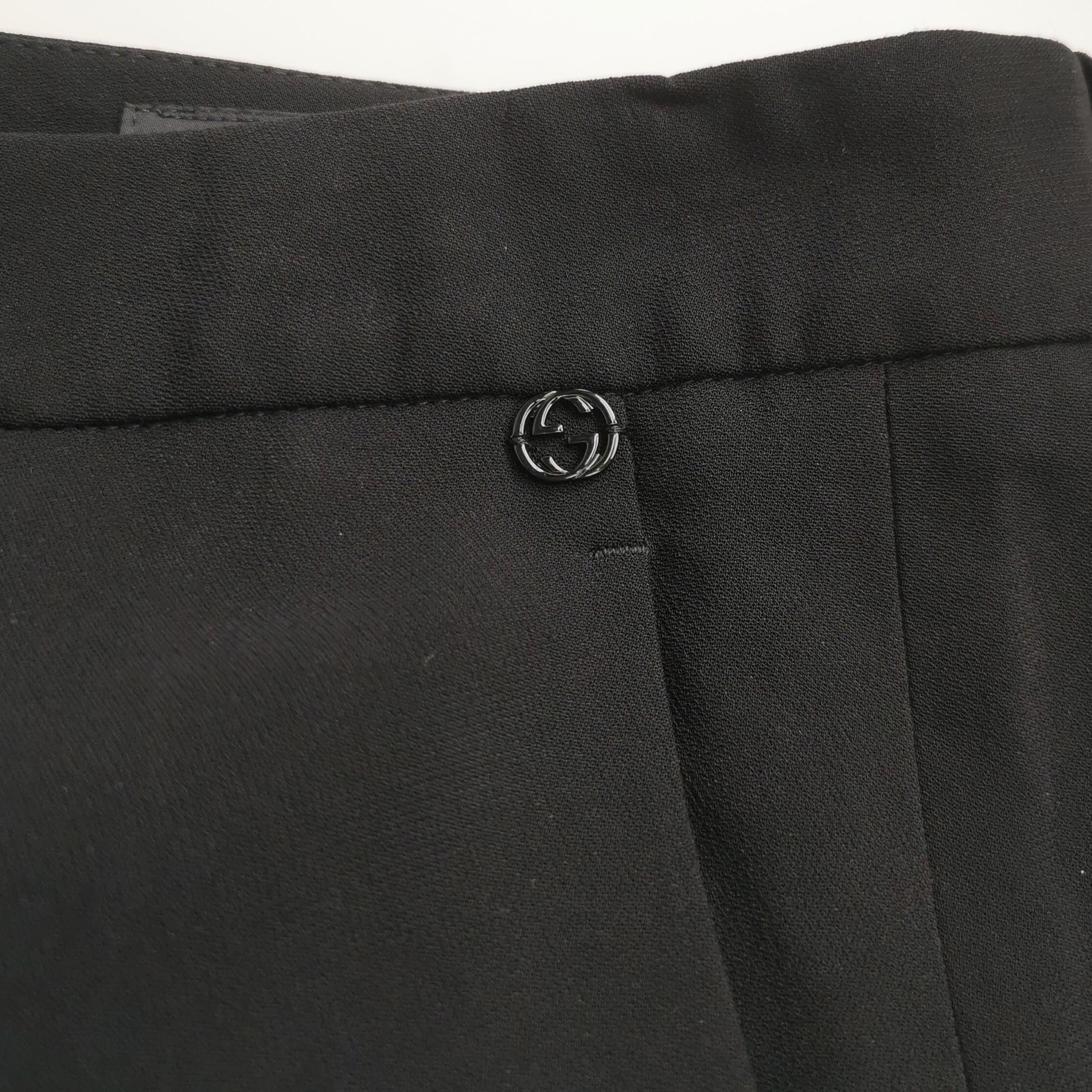 Gucci Gucci Black Casual Pants Size 46 Size US 36 / EU 52 - 3 Thumbnail