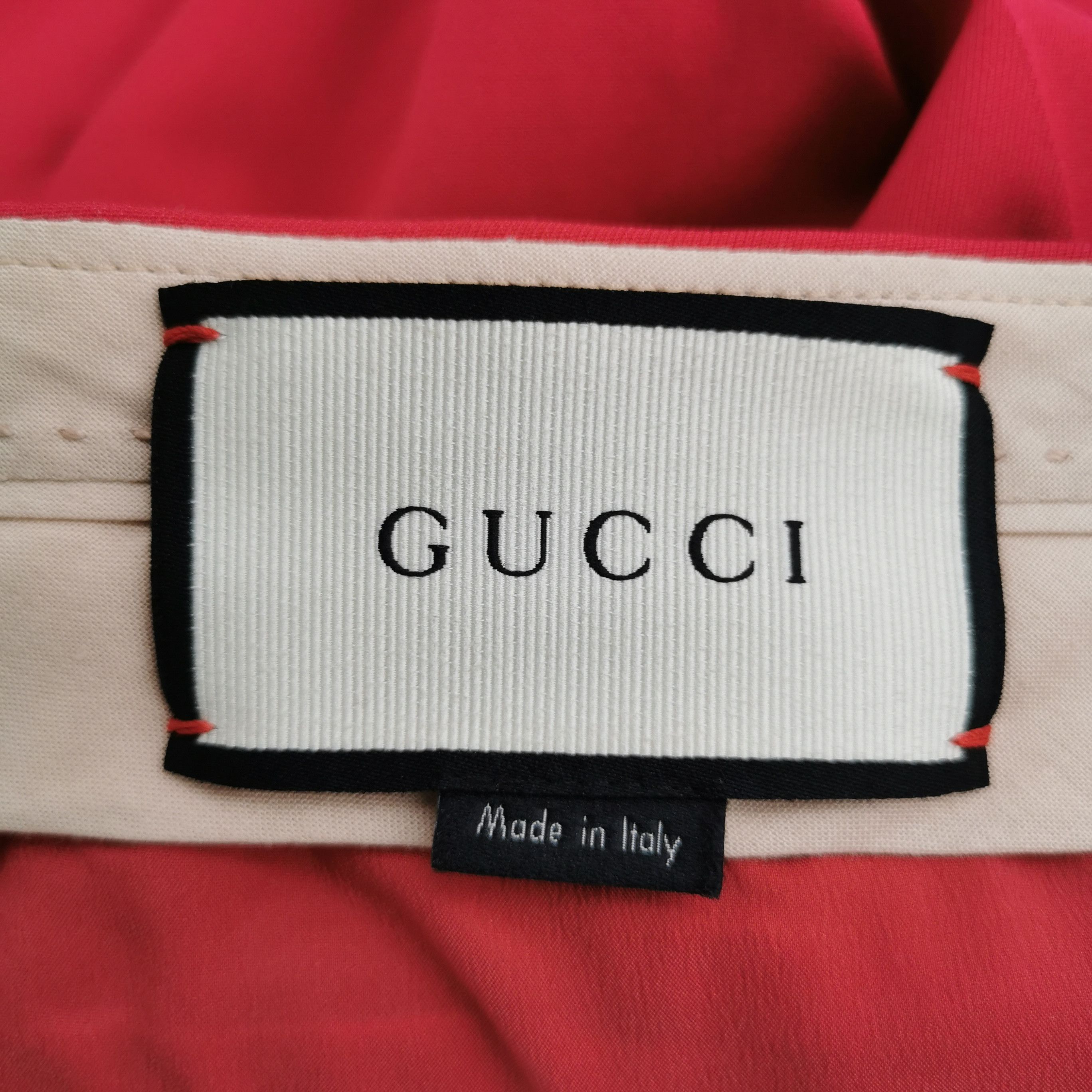 Gucci Gucci Red Wool Blend Pants Size 42 Size 28" / US 6 / IT 42 - 5 Thumbnail