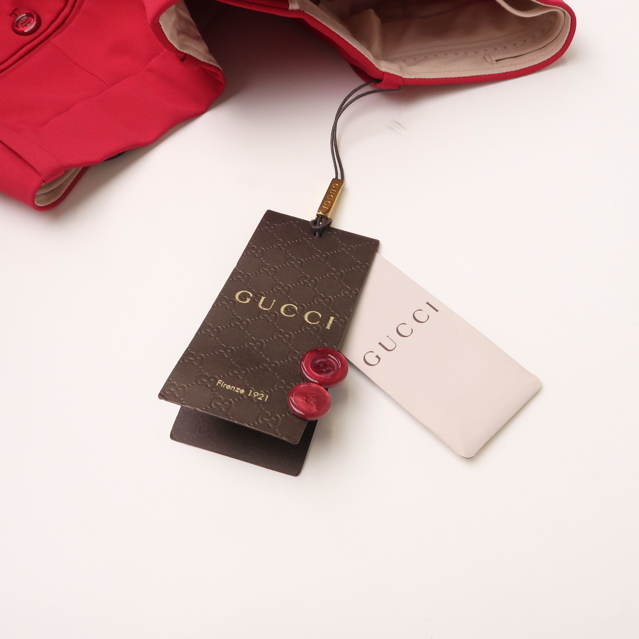 Gucci Gucci Red Wool Blend Pants Size 42 Size 28" / US 6 / IT 42 - 4 Thumbnail