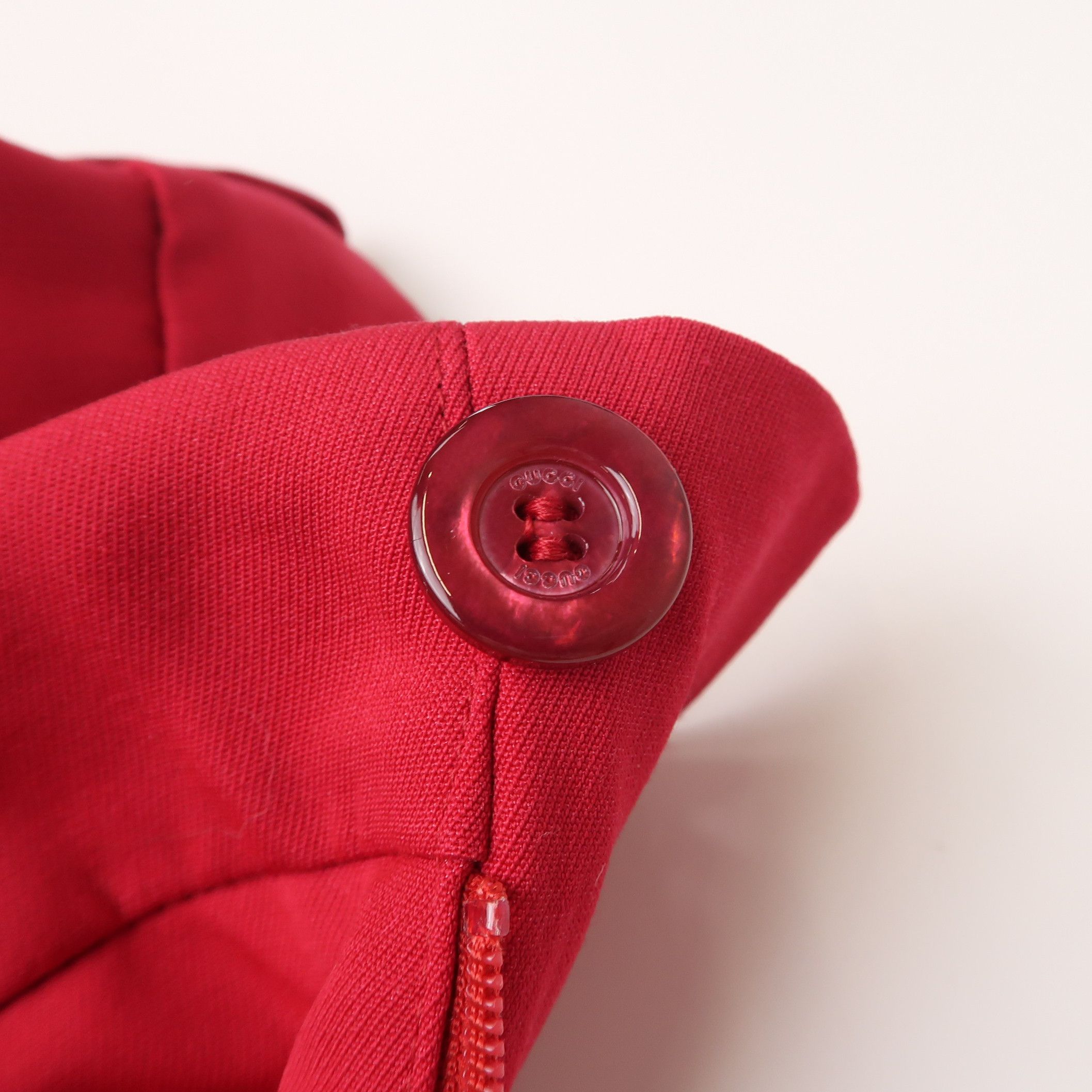Gucci Gucci Red Wool Blend Pants Size 42 Size 28" / US 6 / IT 42 - 3 Thumbnail