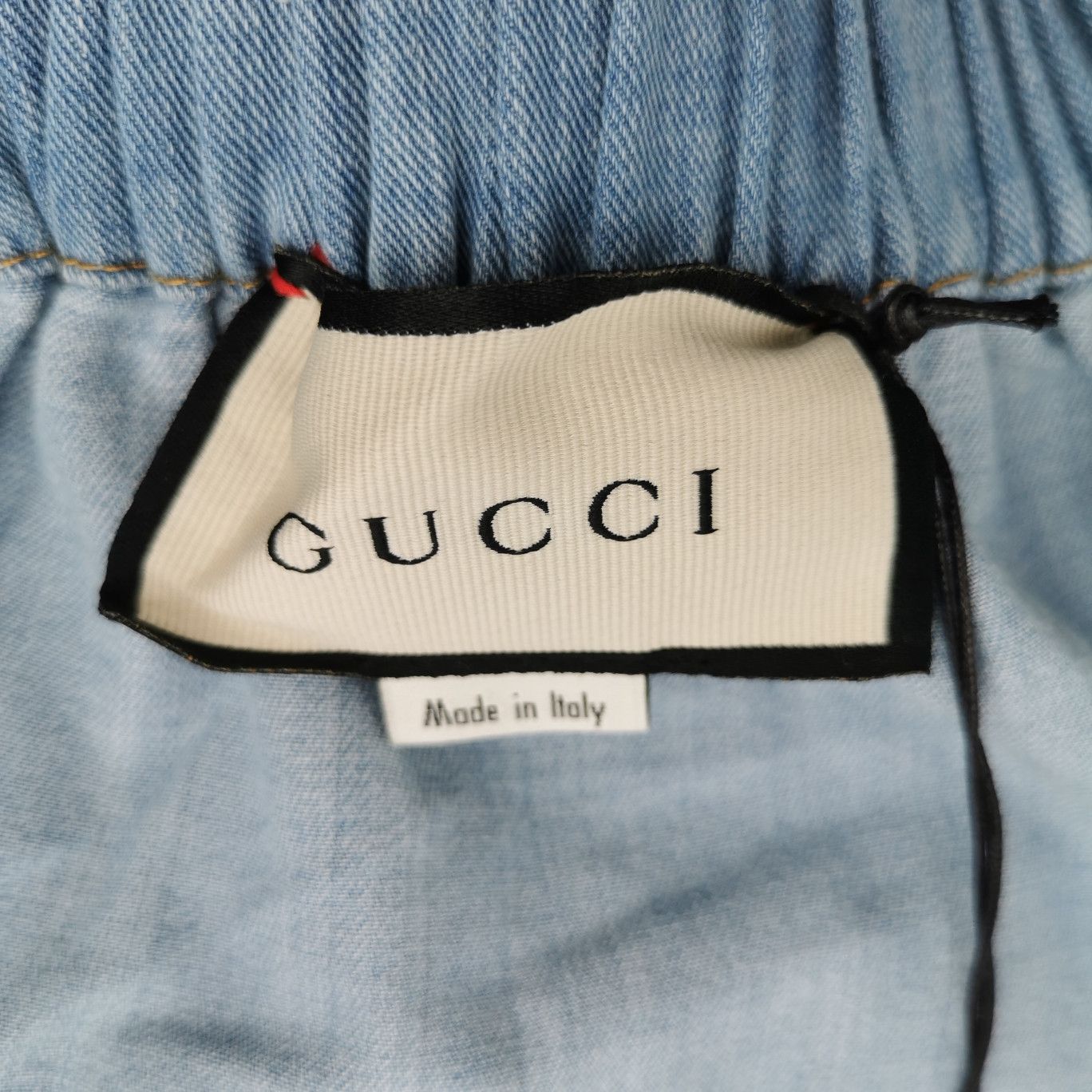 Gucci Gucci Denim Tie Waist Shorts Size 30 Size US 30 / EU 46 - 5 Thumbnail