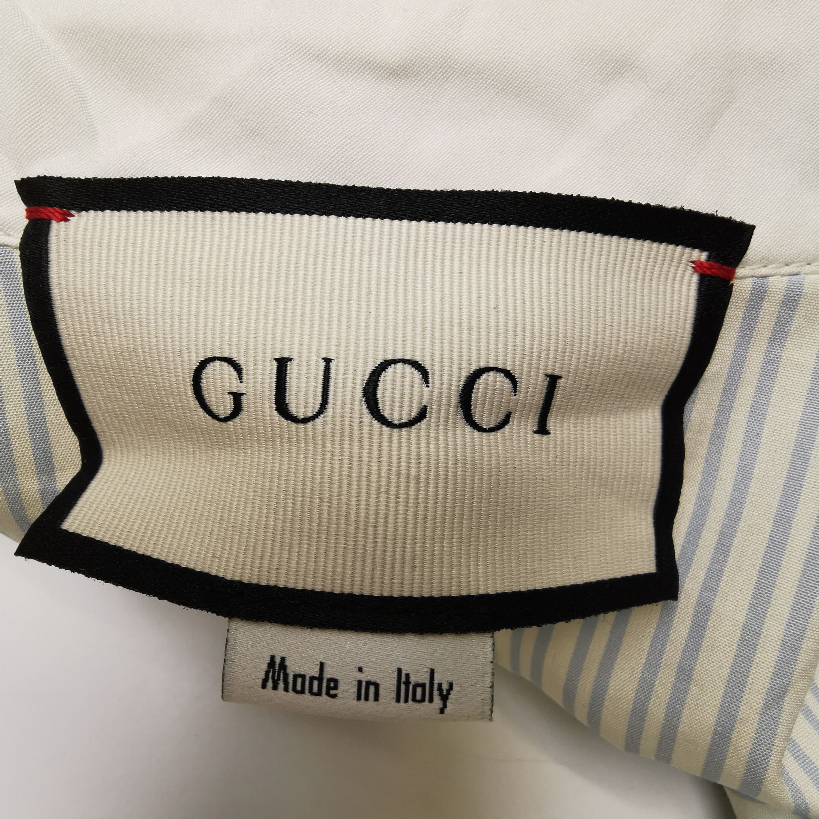 Gucci Gucci Floral Stripe Ruffle Blouse IT 40 Size S / US 4 / IT 40 - 4 Thumbnail