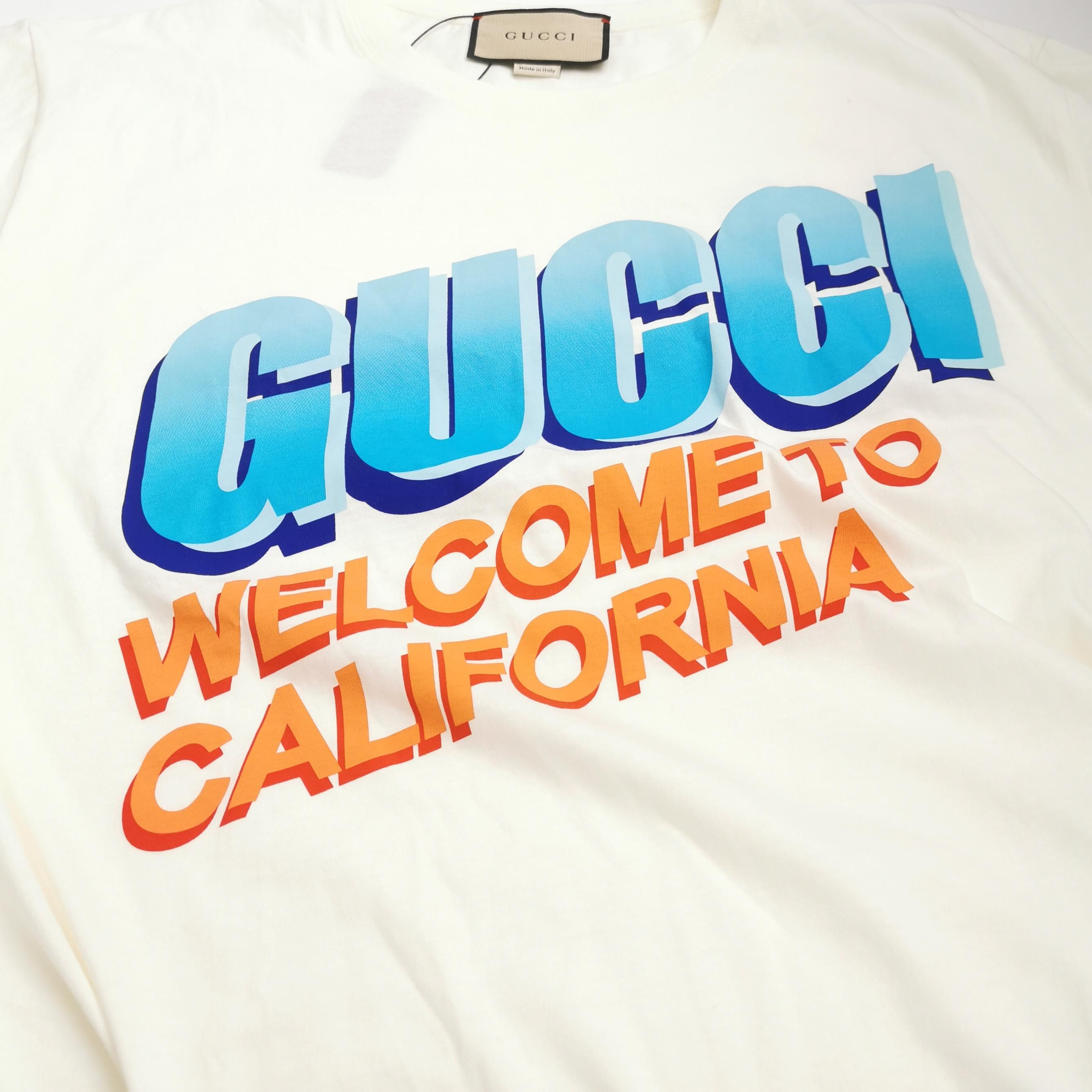 Gucci Gucci Welcome to California T-Shirt Size M Size US M / EU 48-50 / 2 - 3 Thumbnail
