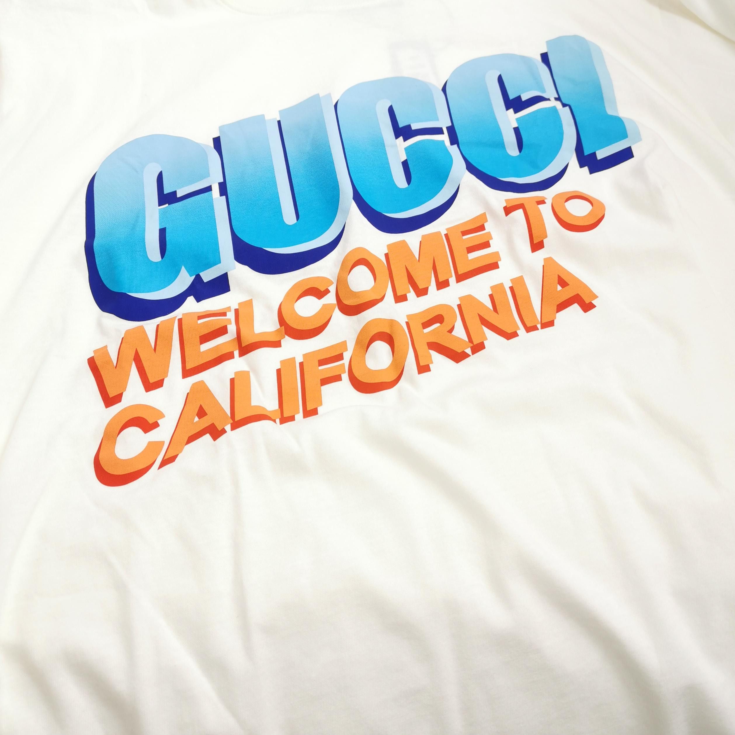 Gucci Gucci Welcome to California Logo T-Shirt Size S Size US S / EU 44-46 / 1 - 3 Thumbnail