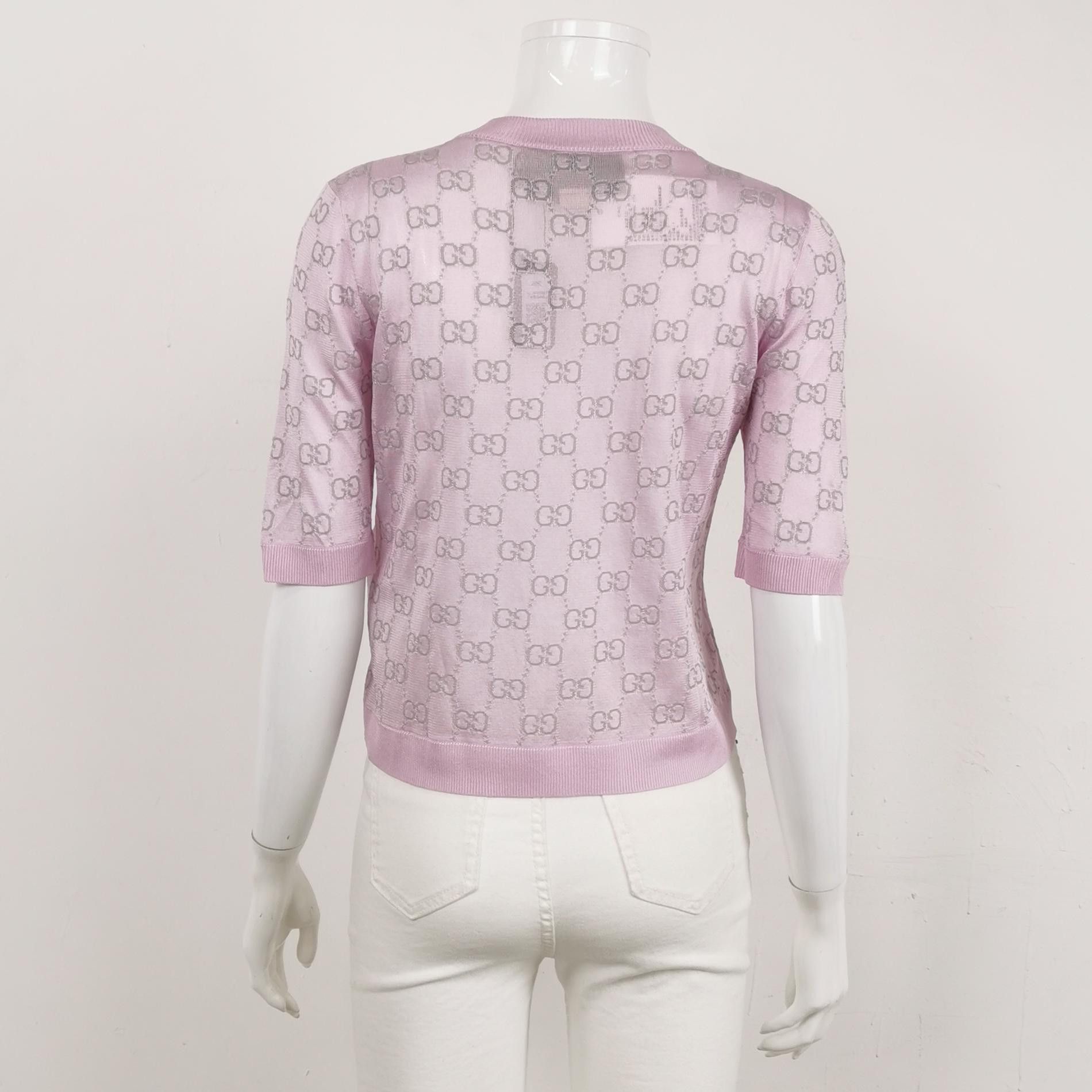 Gucci Gucci GG Monogram Knit Sweater Size S Size S / US 4 / IT 40 - 2 Thumbnail