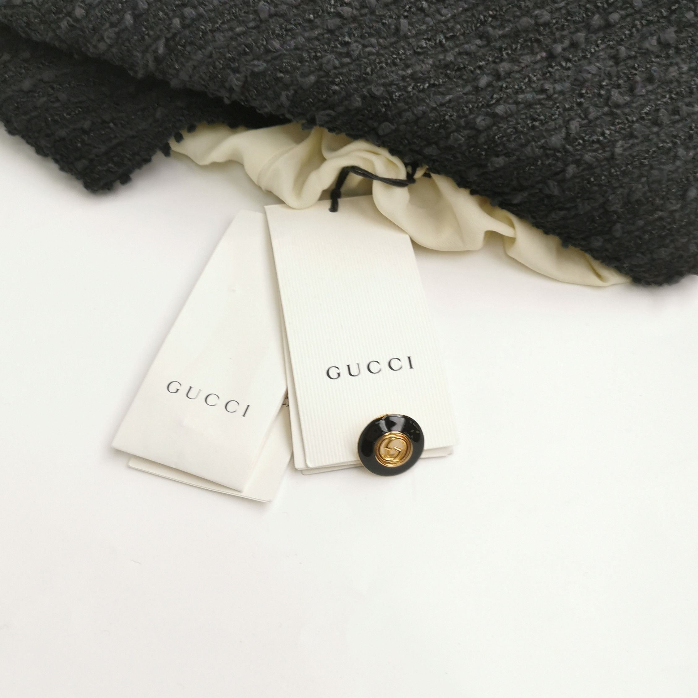 Gucci Gucci Gold Trim Tweed Mini Skirt IT 40 Size 27" / US 4 / IT 40 - 4 Thumbnail