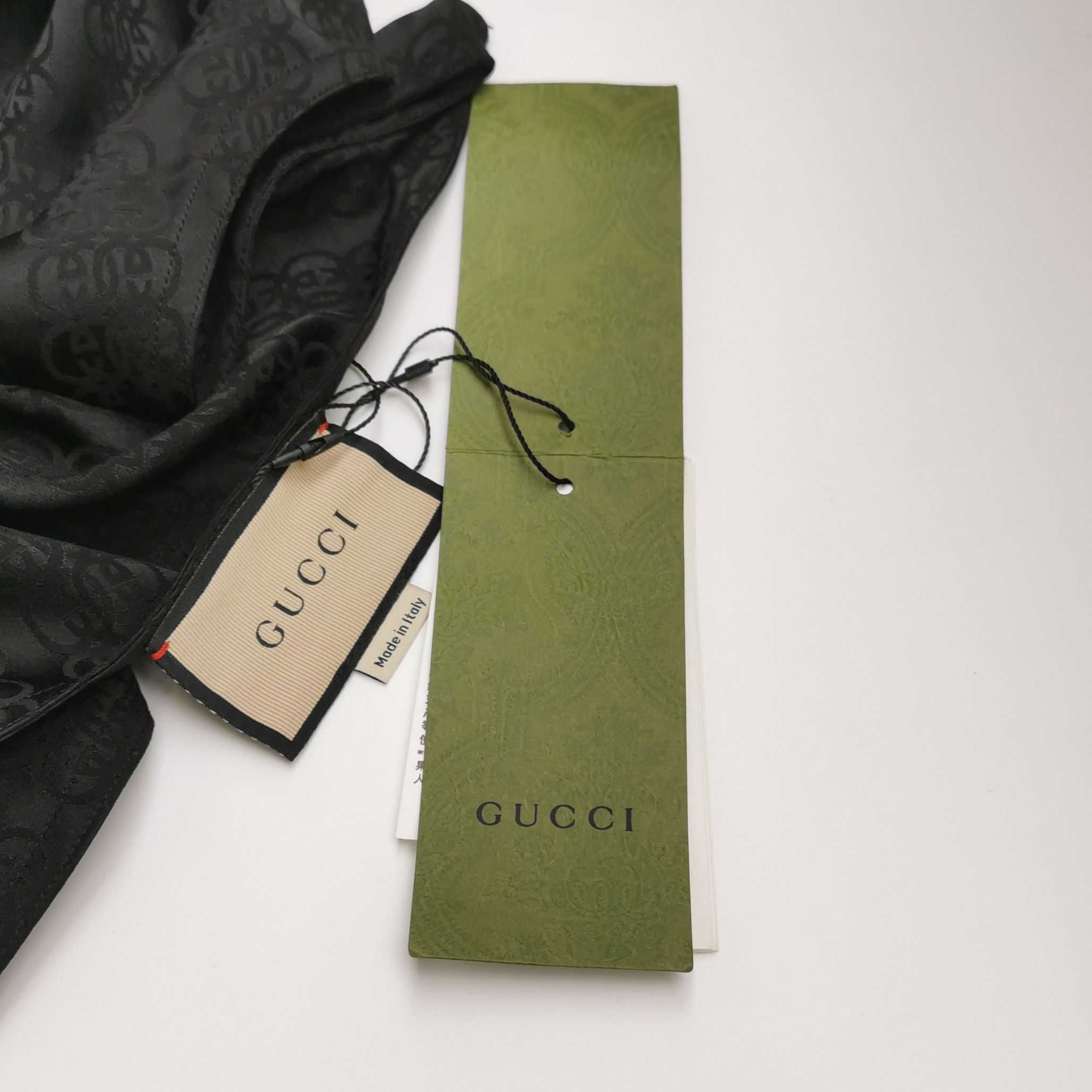 Gucci Gucci Monogram Silk Tank Top Size L Size US L / EU 52-54 / 3 - 4 Thumbnail