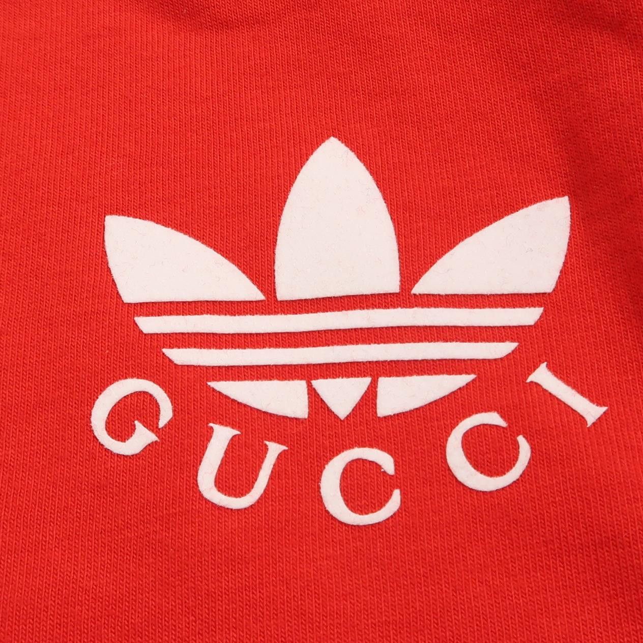 Gucci Gucci x Adidas Cotton Logo Mini Dress Size XS Size XS / US 0-2 / IT 36-38 - 3 Thumbnail