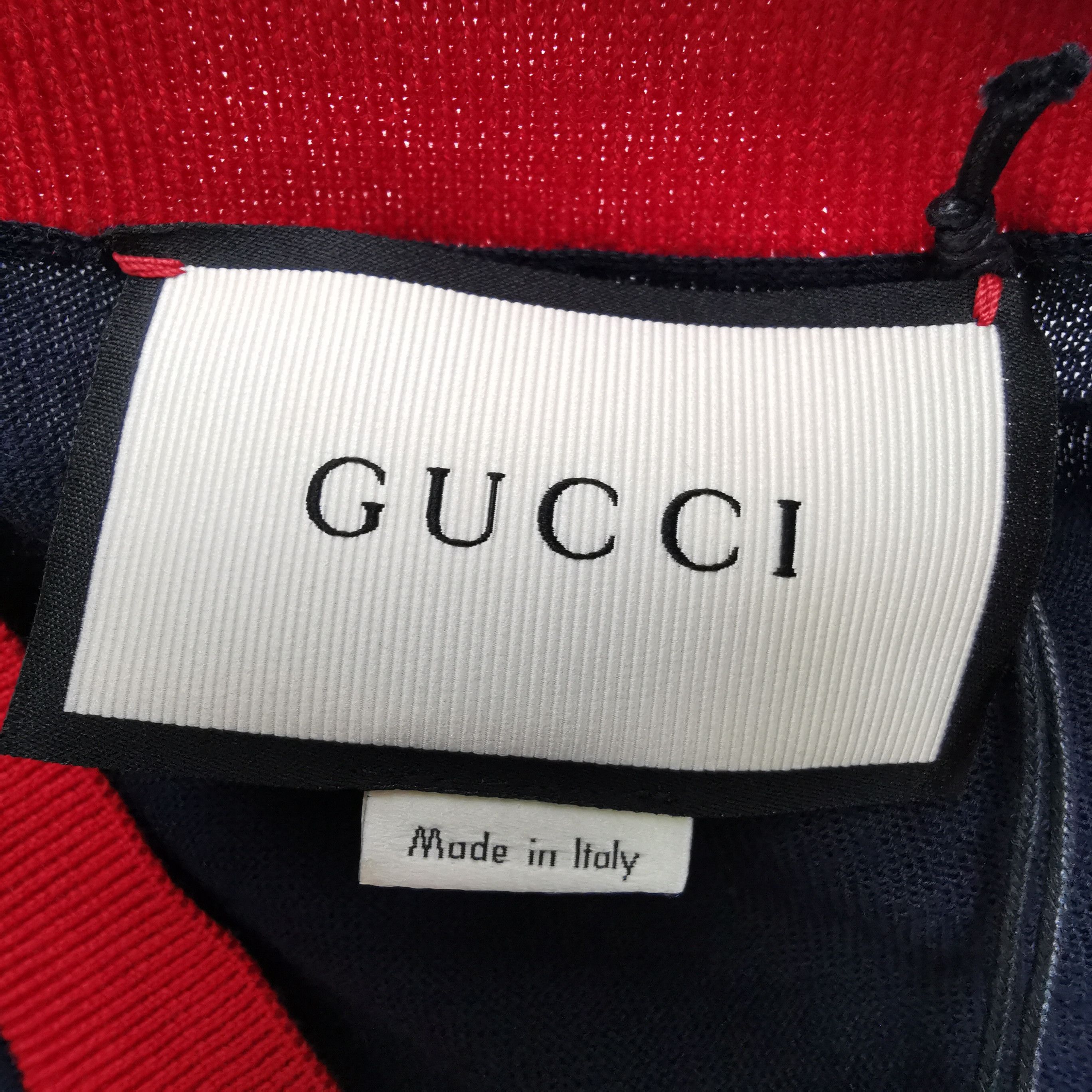 Gucci Gucci Rose Embroidered V-Neck Sweater Size S Size US S / EU 44-46 / 1 - 4 Thumbnail