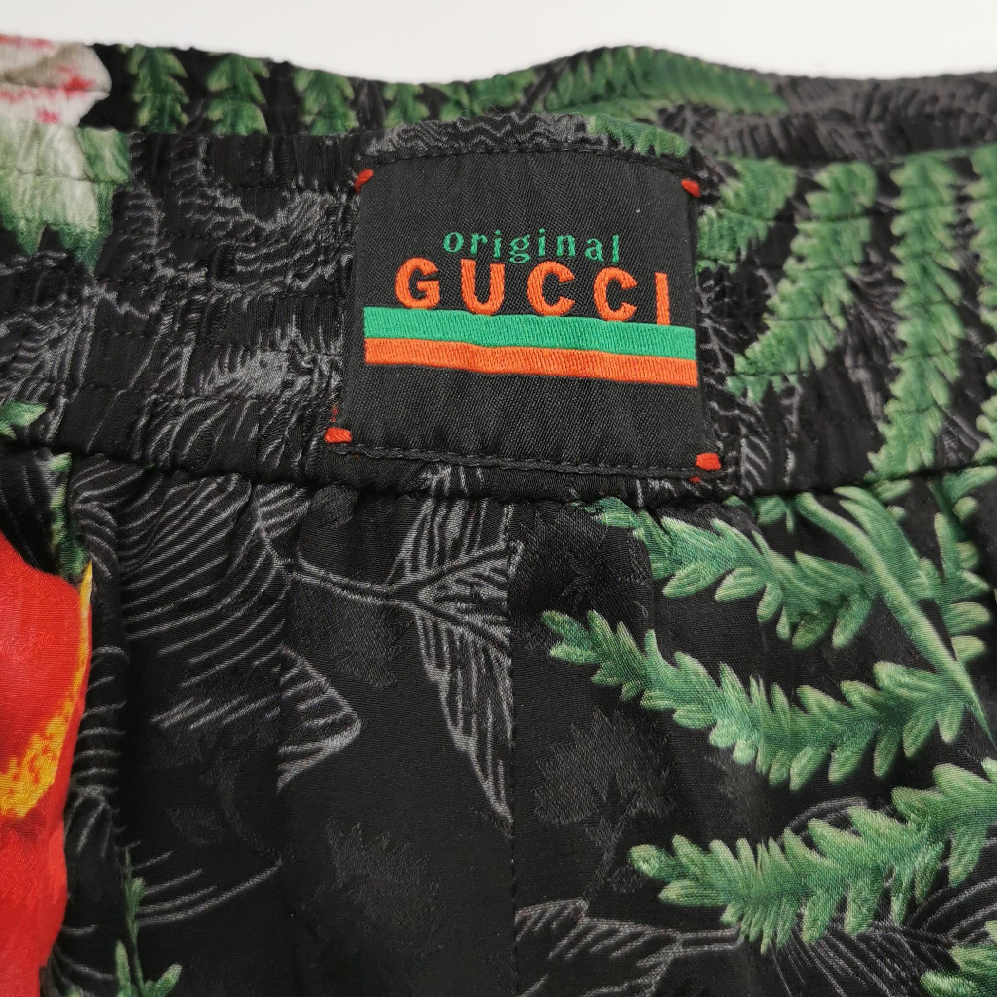 Gucci Gucci Floral Silk Shorts Size 38 Size 26" / US 2 / IT 38 - 3 Thumbnail