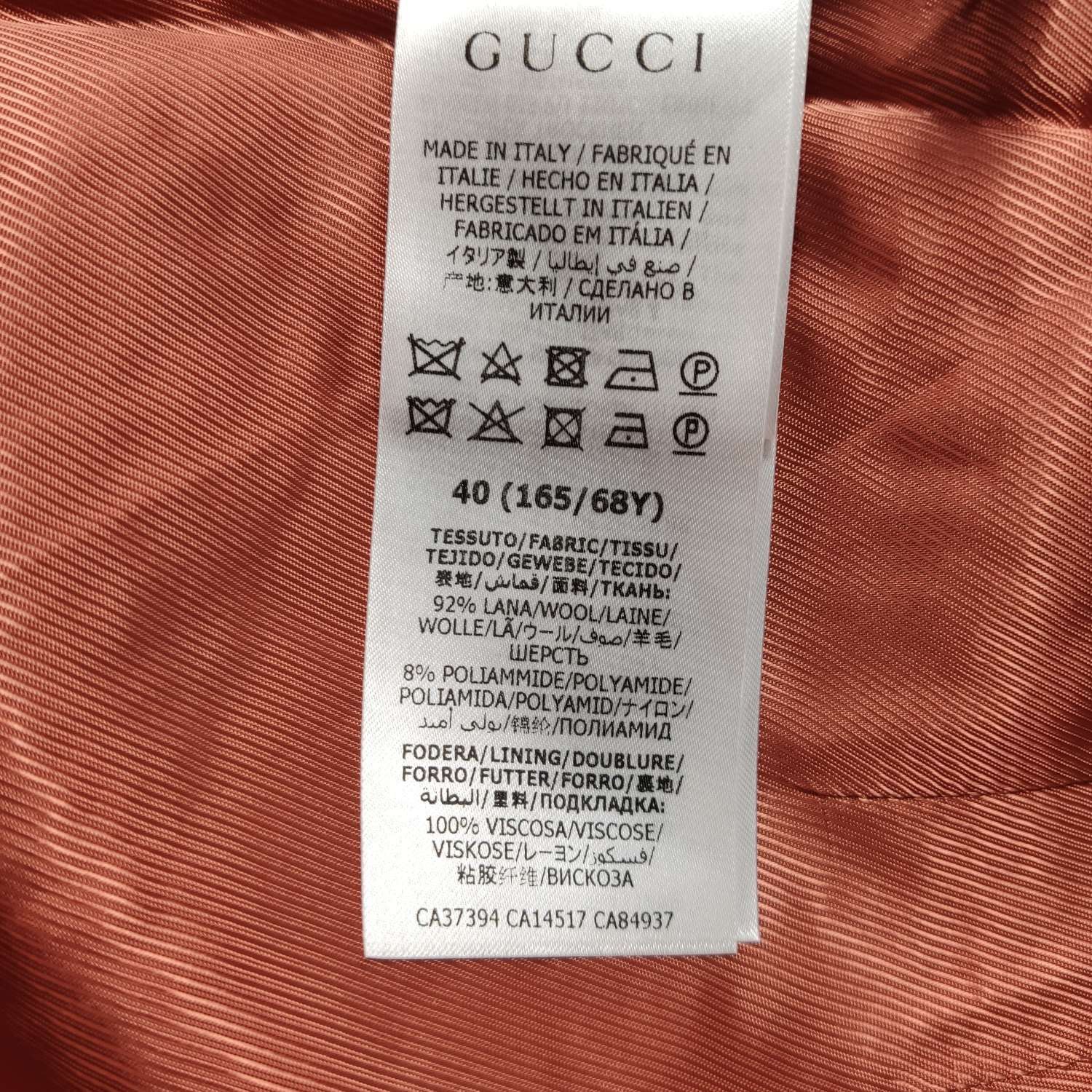 Gucci Gucci Wool Blend Mini Skirt Size 40 Size 27" / US 4 / IT 40 - 6 Thumbnail