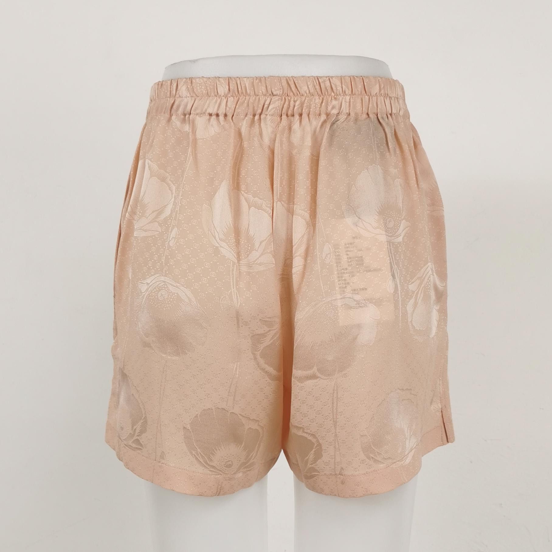 Gucci Gucci Silk GG Monogram Shorts Size 38 Size 26" / US 2 / IT 38 - 2 Thumbnail