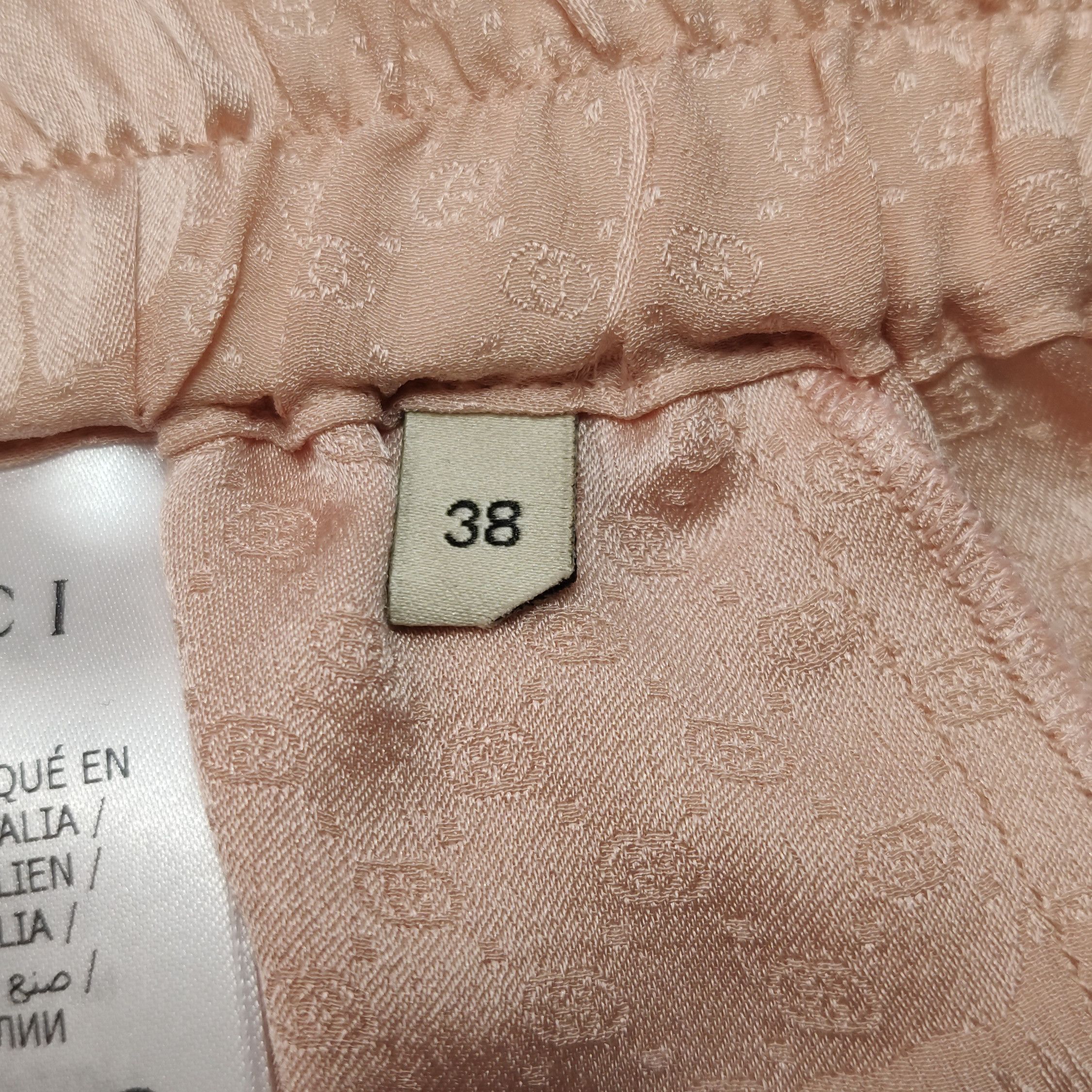 Gucci Gucci Silk GG Monogram Shorts Size 38 Size 26" / US 2 / IT 38 - 8 Thumbnail