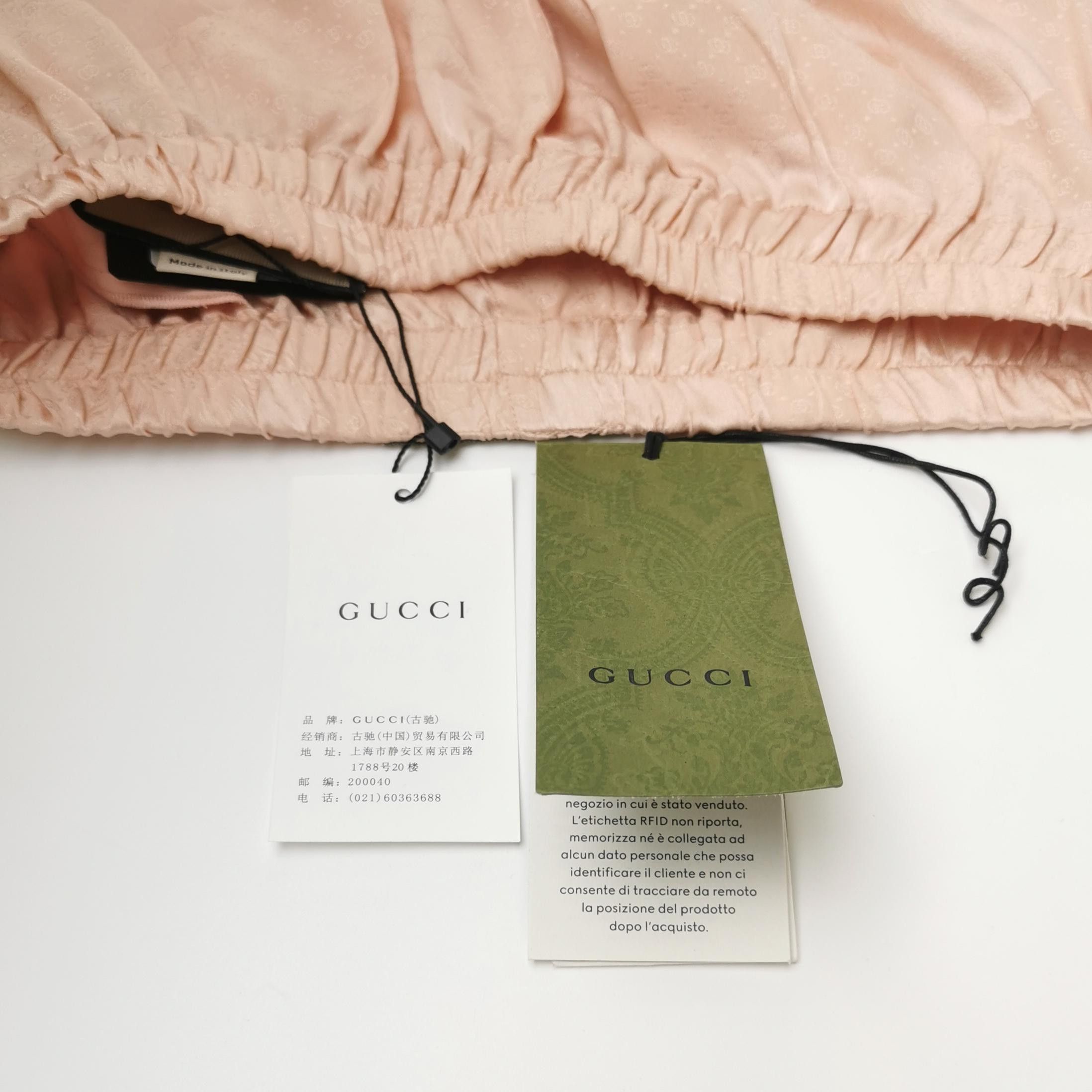 Gucci Gucci Silk GG Monogram Shorts Size 38 Size 26" / US 2 / IT 38 - 4 Thumbnail
