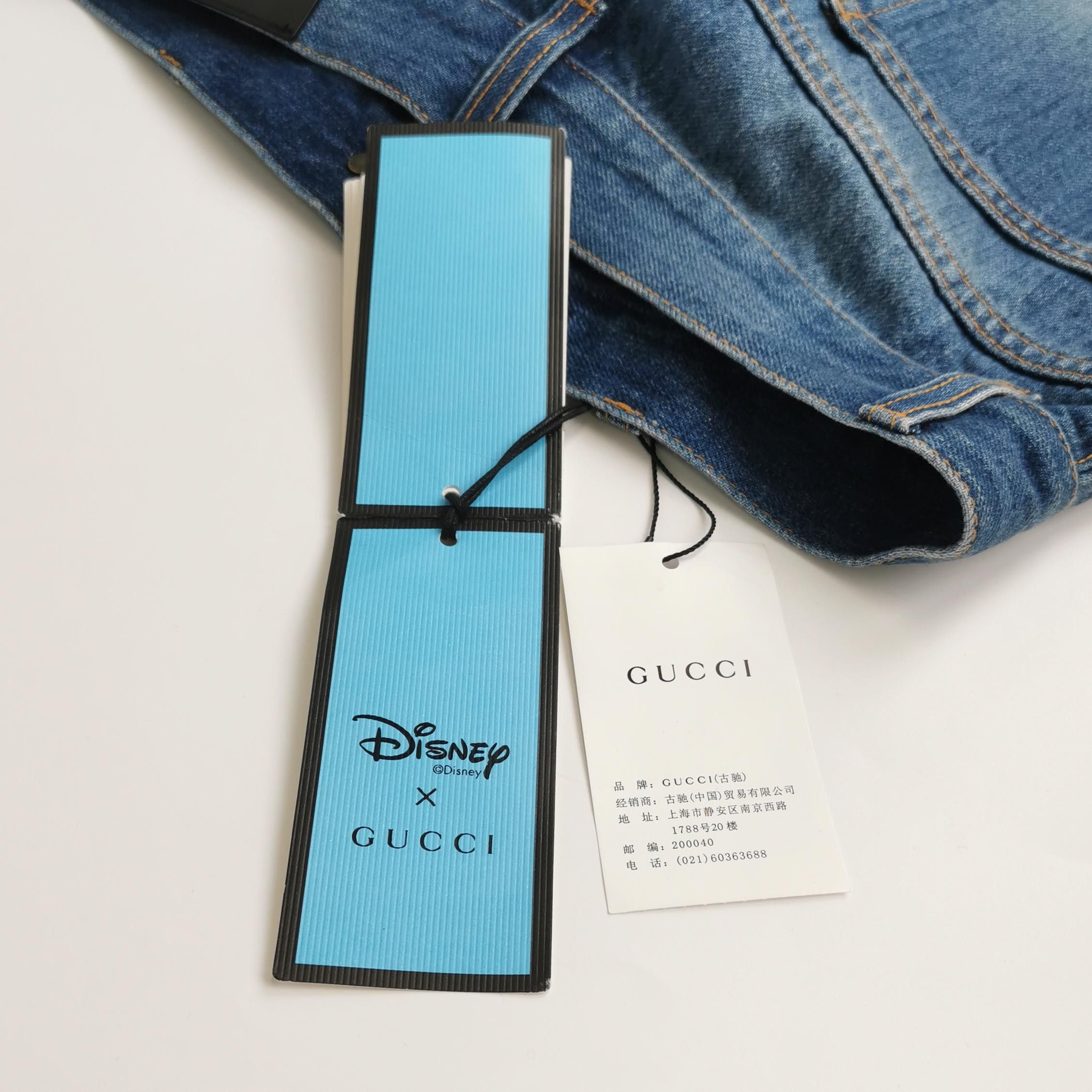 Gucci Gucci x Disney Donald Duck Denim Shorts Size 24 Size 24" / US 00 / IT 34 - 4 Thumbnail