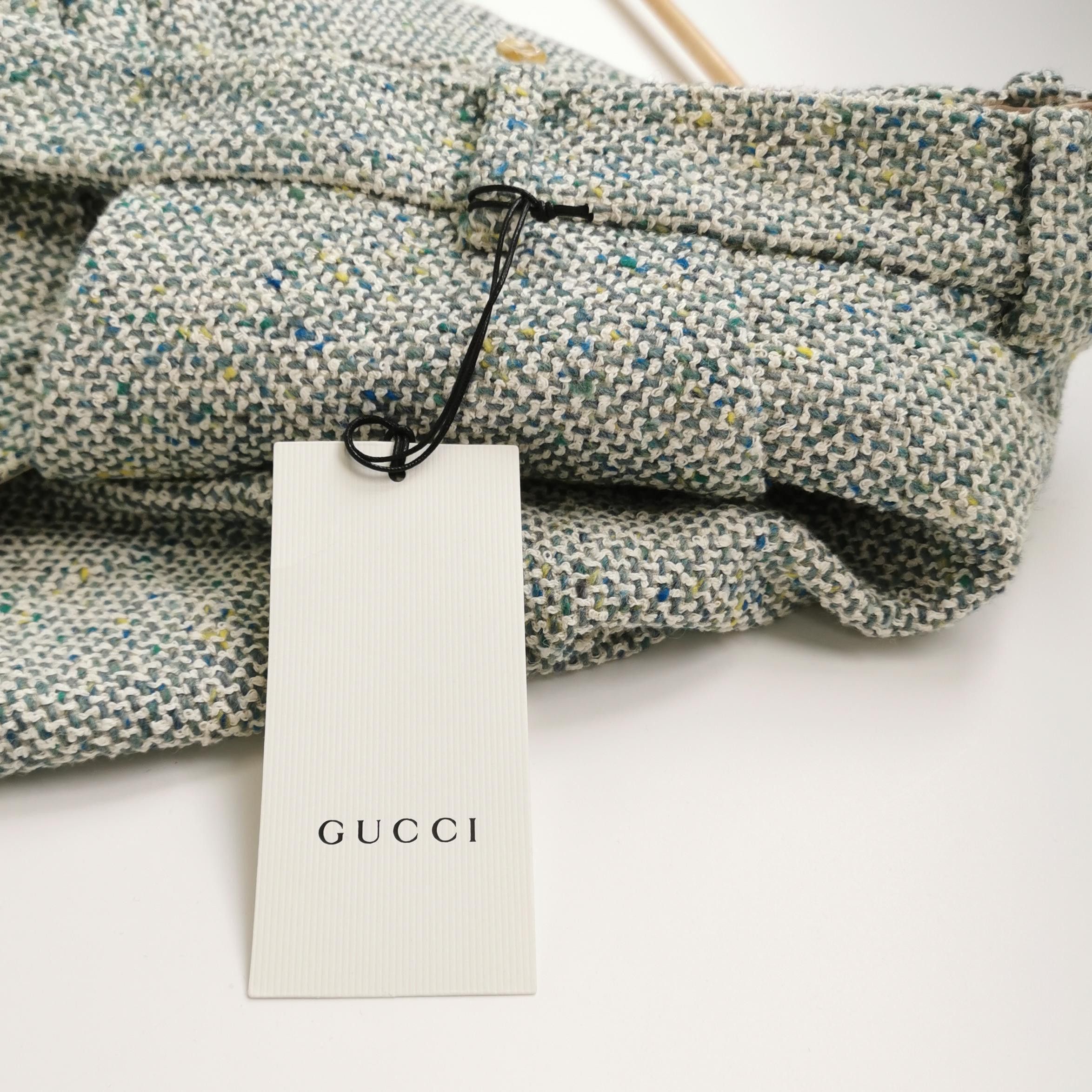 Gucci Gucci Cotton Wool Blend Shorts Size IT 36 Size 25" / US 0 / IT 36 - 4 Thumbnail