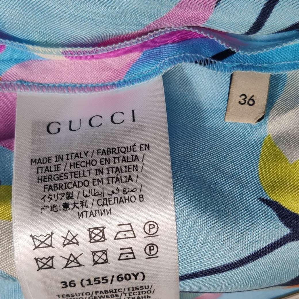 Gucci Gucci Floral Silk Shorts Size 36 Size 25" / US 0 / IT 36 - 8 Thumbnail