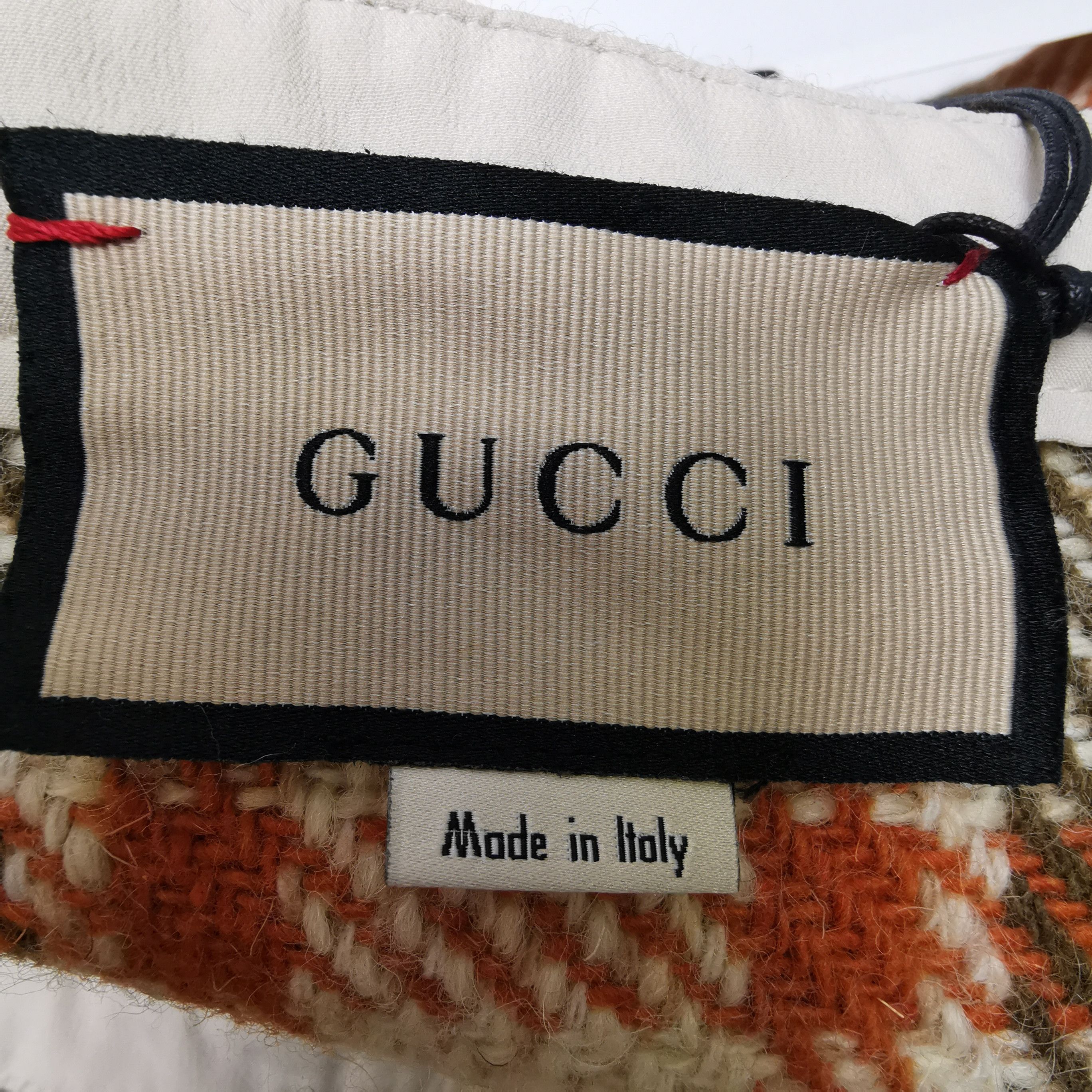 Gucci Gucci Plaid Wool Blend Mini Skirt Size 36 Size 25" / US 0 / IT 36 - 5 Thumbnail