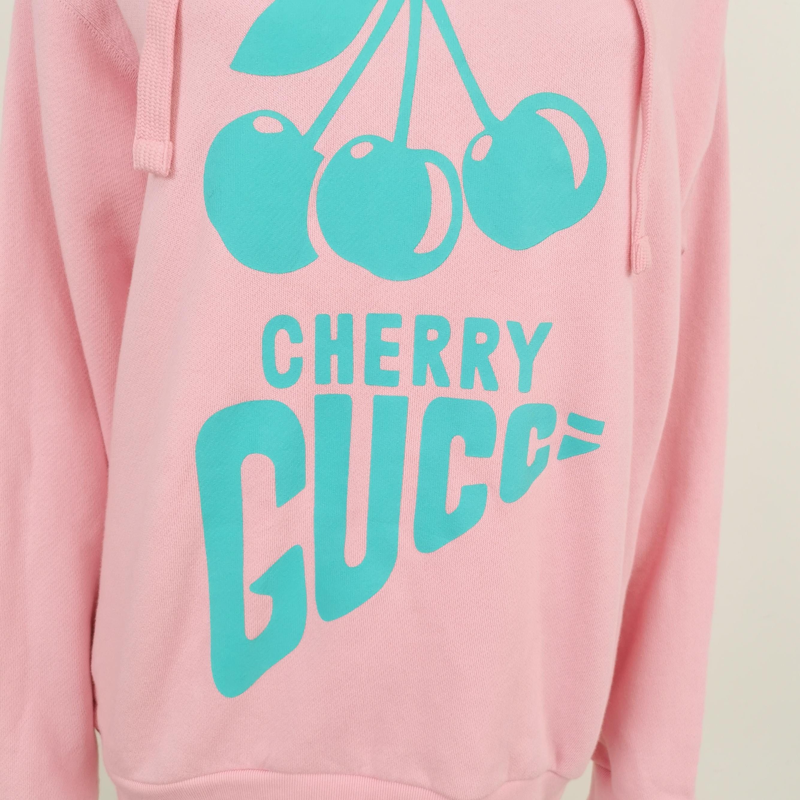 Gucci Gucci Cherry Logo Hoodie US XS Size US XS / EU 42 / 0 - 3 Thumbnail