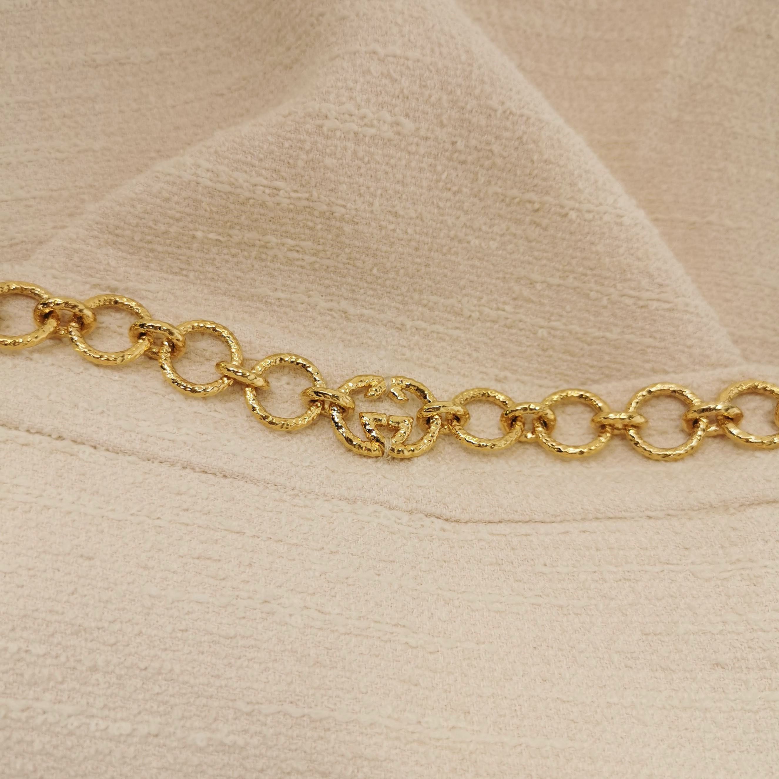 Gucci Gucci Metallic Chain Mini Skirt Size 42 Size 28" / US 6 / IT 42 - 3 Thumbnail