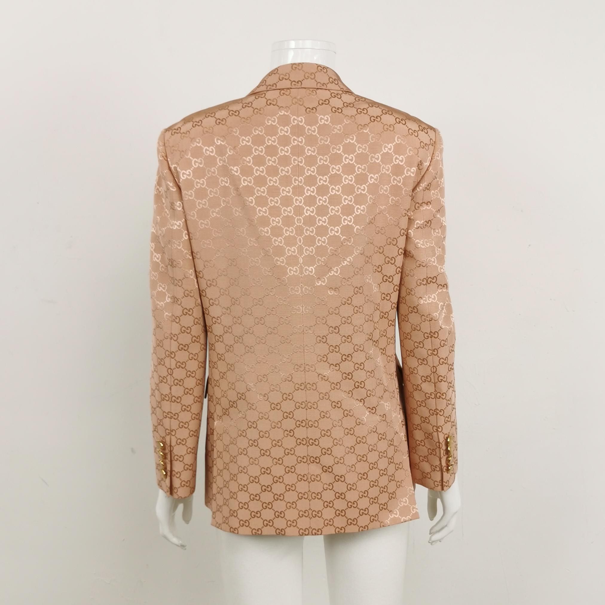 Gucci Gucci GG Monogram Blazer IT 38 Size XS / US 0-2 / IT 36-38 - 2 Thumbnail