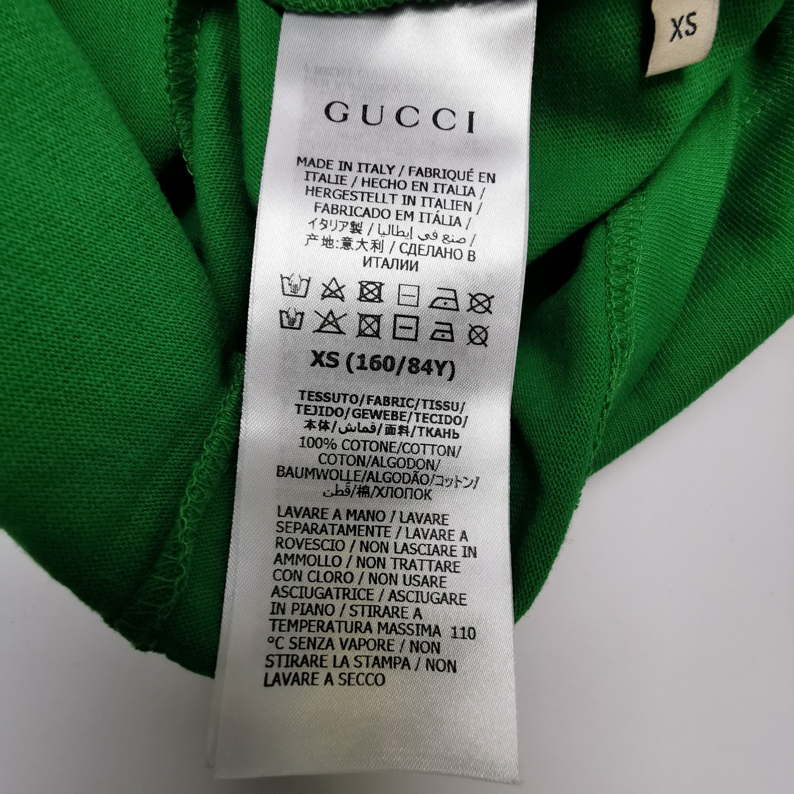 Gucci Gucci Blind For Love Logo T-Shirt Size XS Size US XS / EU 42 / 0 - 9 Thumbnail