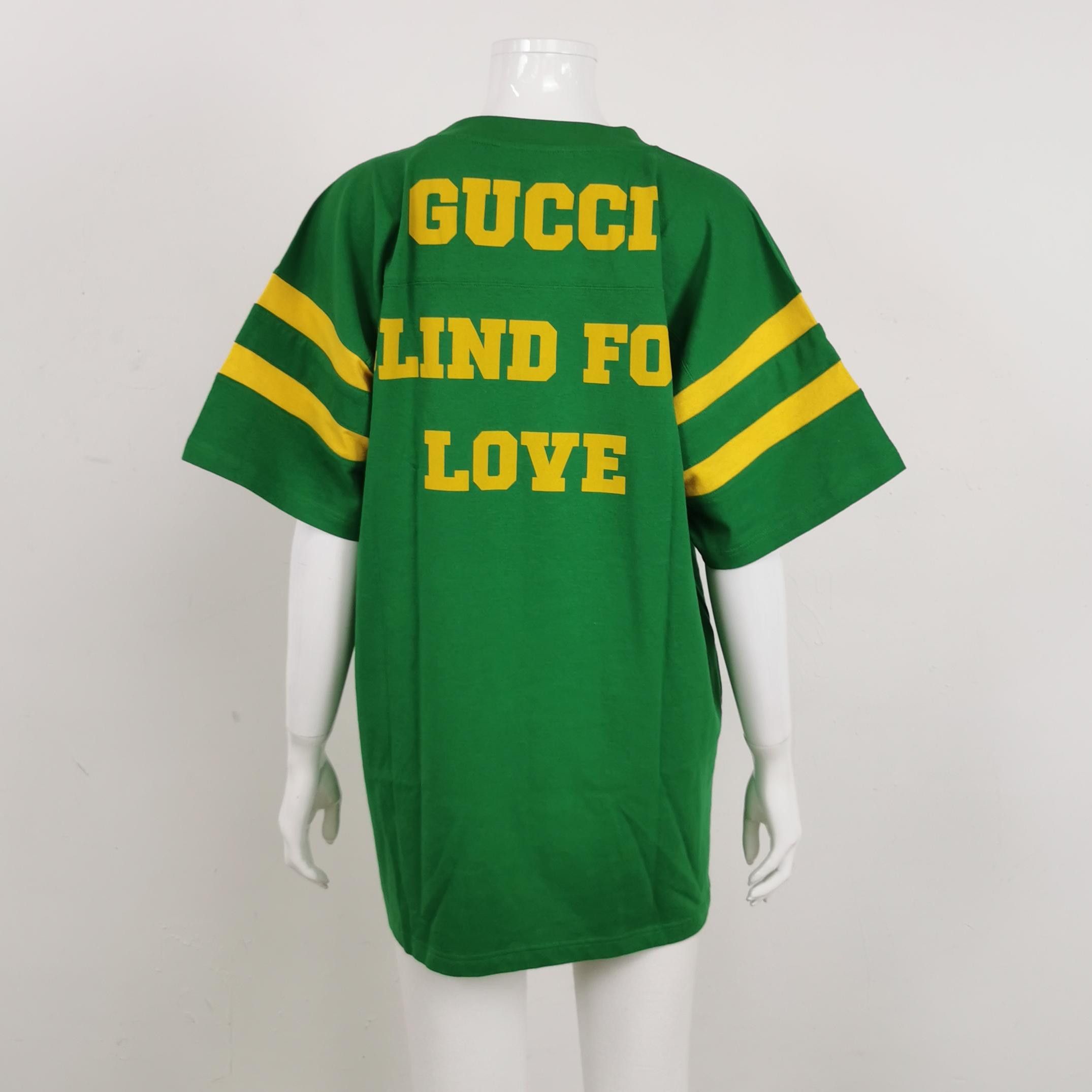 Gucci Gucci Blind For Love Logo T-Shirt Size XS Size US XS / EU 42 / 0 - 2 Thumbnail