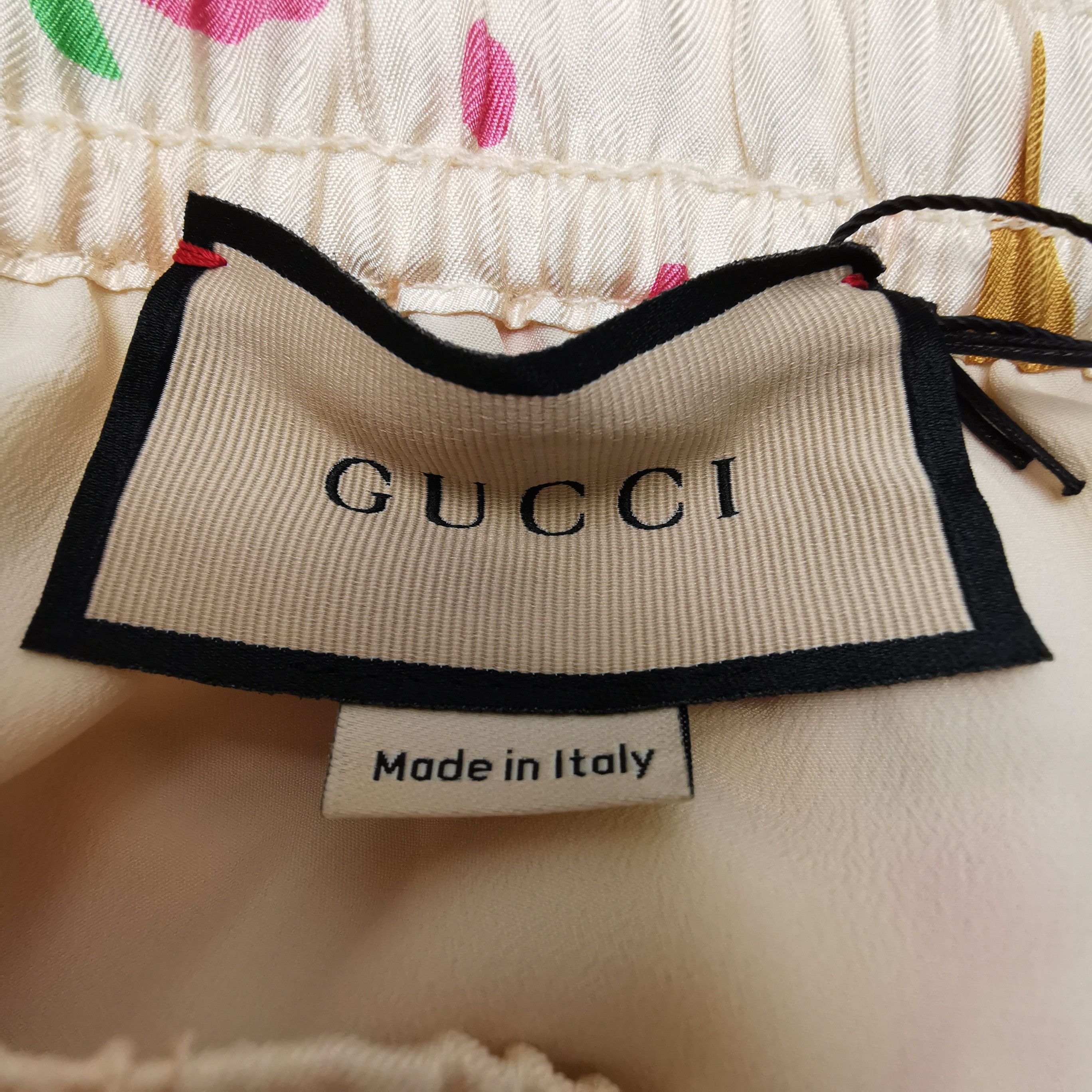 Gucci Gucci Ice Cream Print Silk Shorts Size S Size US 30 / EU 46 - 5 Thumbnail