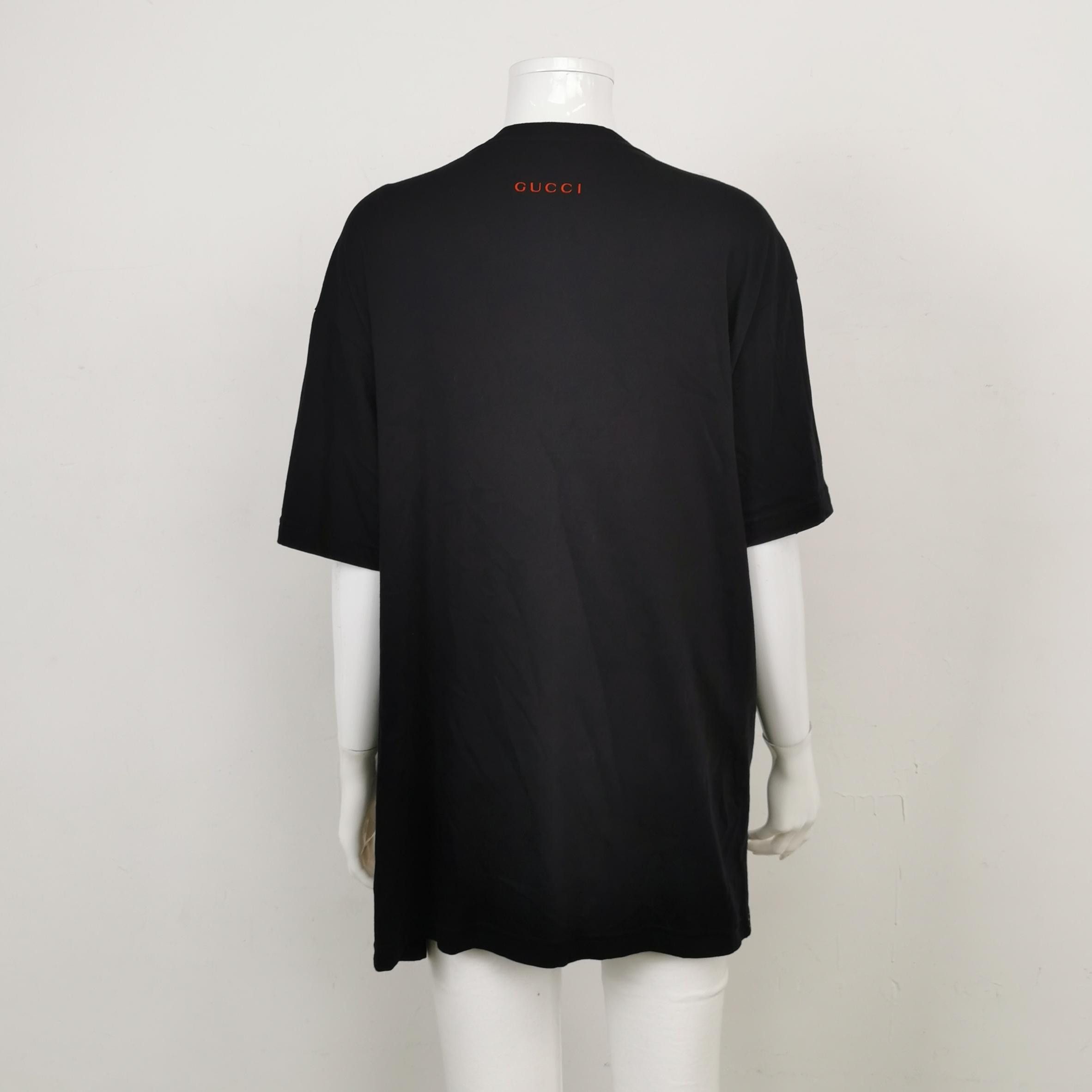 Gucci Gucci Tiger Embroidered T-Shirt Size XS Size US XS / EU 42 / 0 - 2 Thumbnail