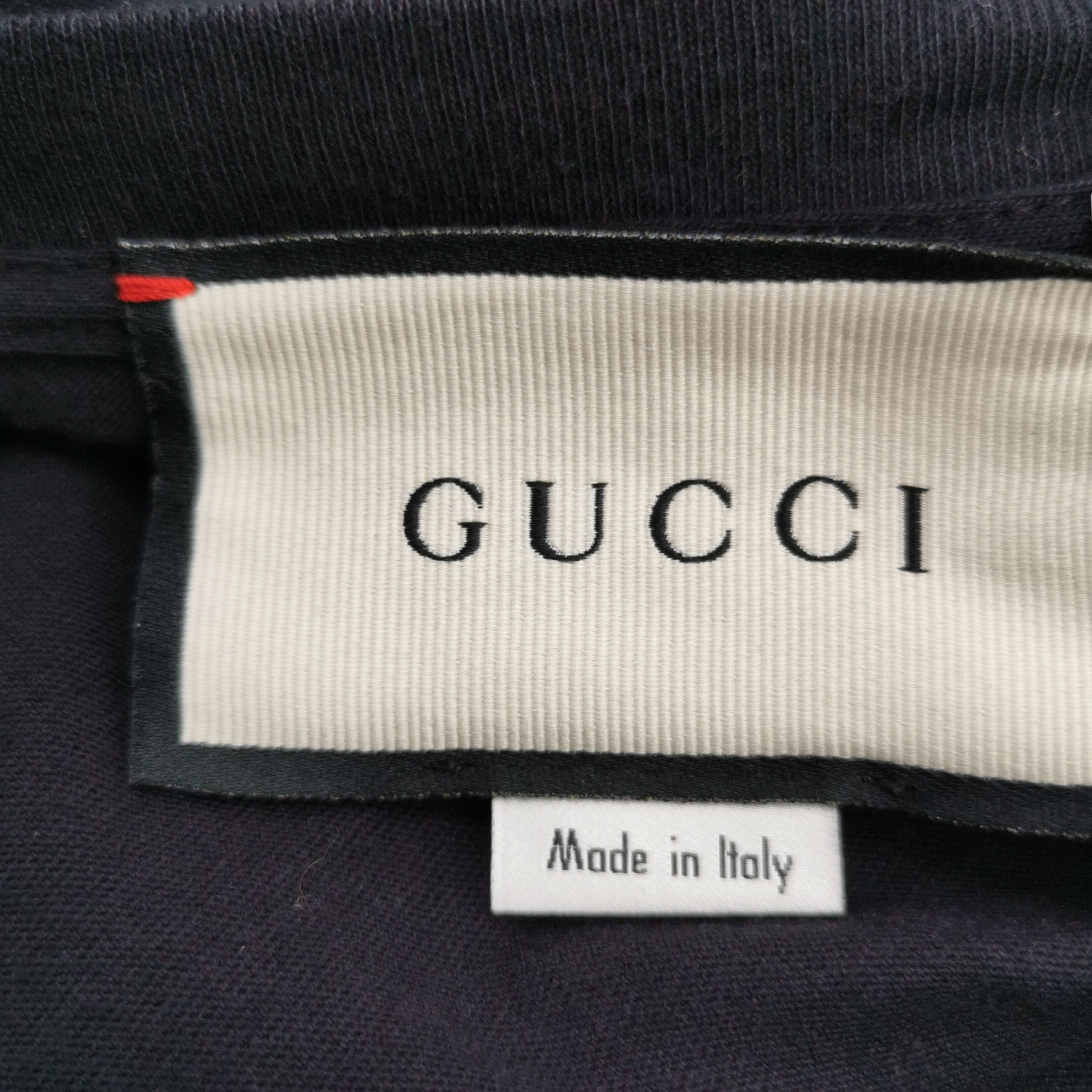 Gucci Gucci Tiger Embroidered T-Shirt Size XS Size US XS / EU 42 / 0 - 6 Thumbnail