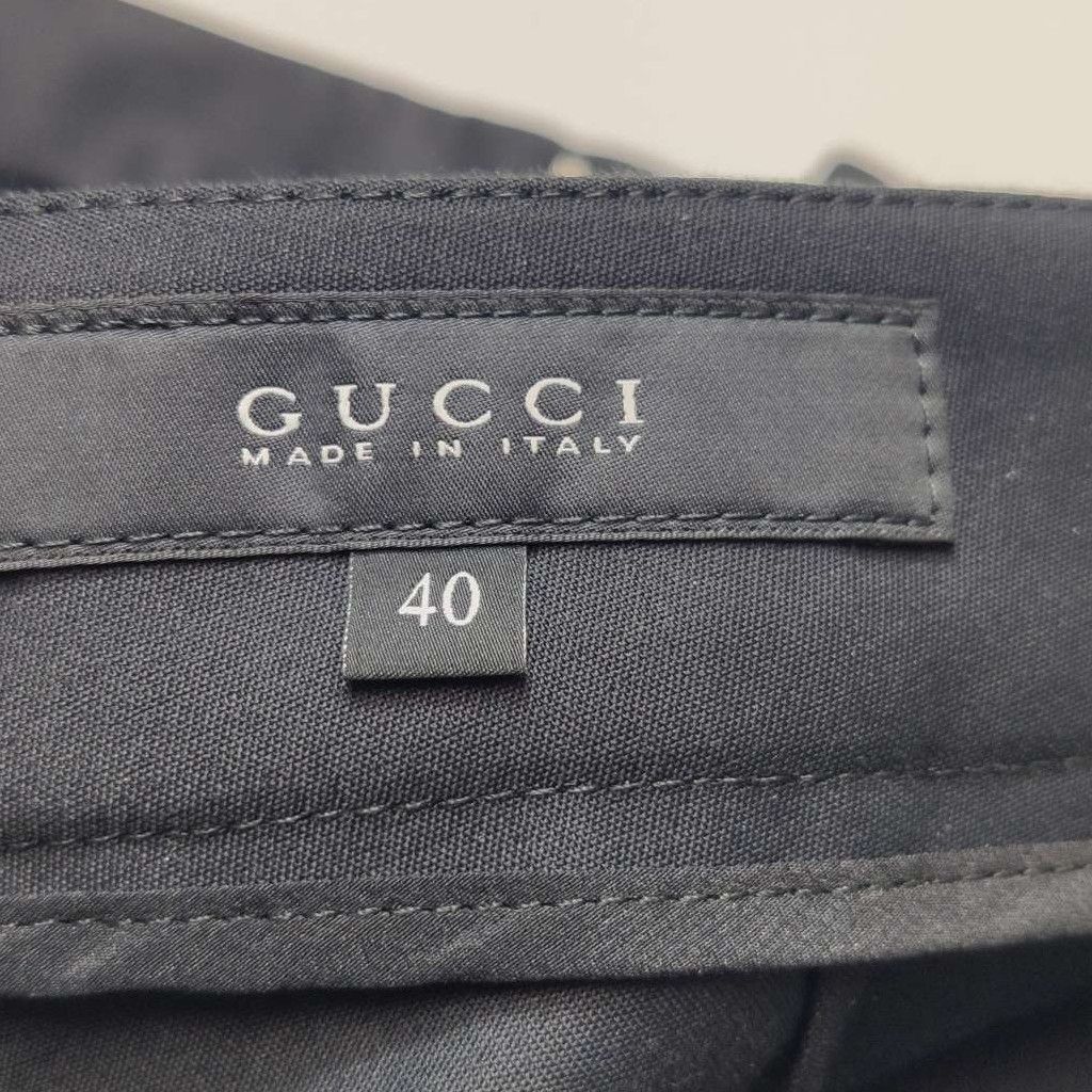 Gucci Gucci Black Trousers Size 40 Size 27" / US 4 / IT 40 - 4 Thumbnail