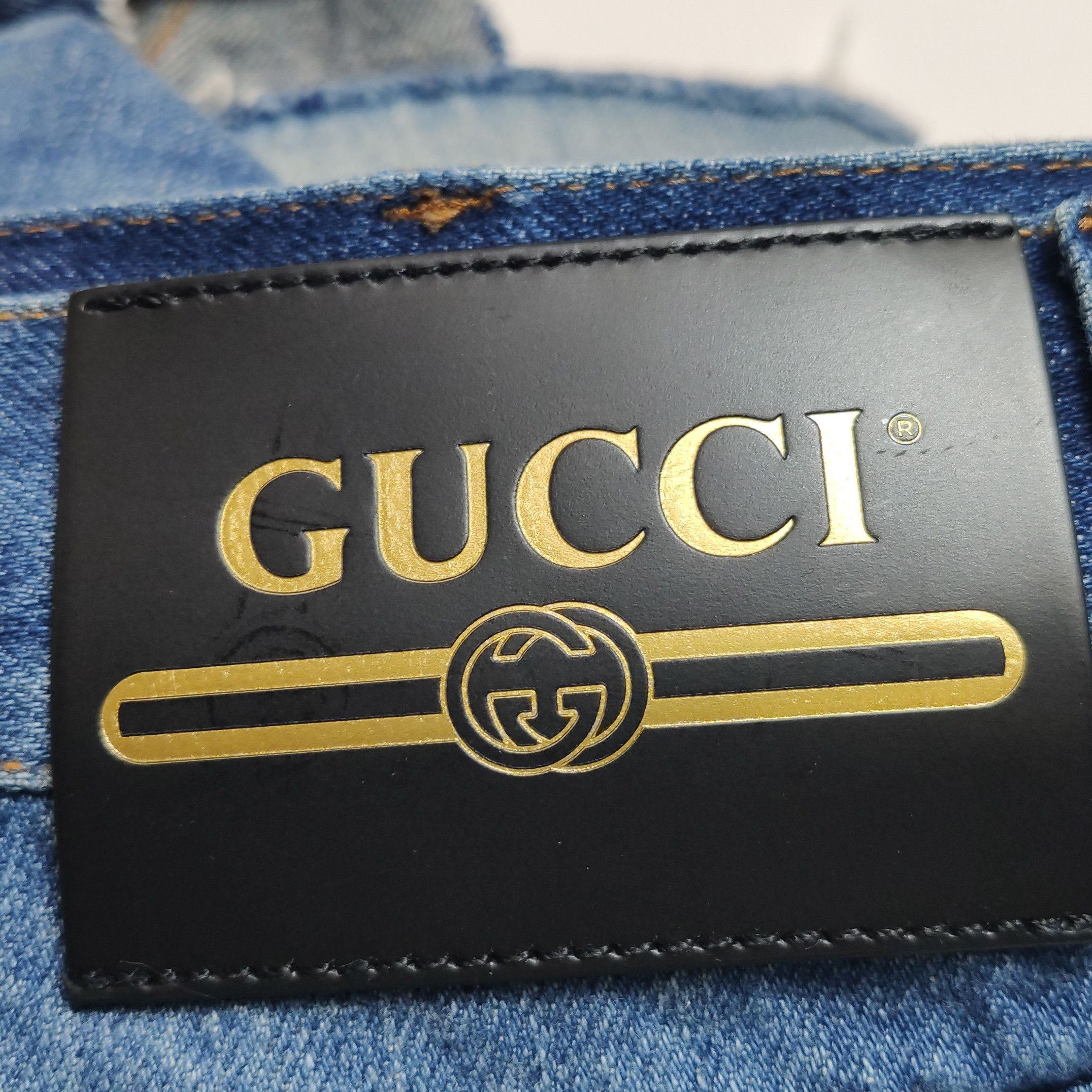 Gucci Gucci x Disney Donald Duck Denim Shorts Size 23 Size 23" - 10 Thumbnail