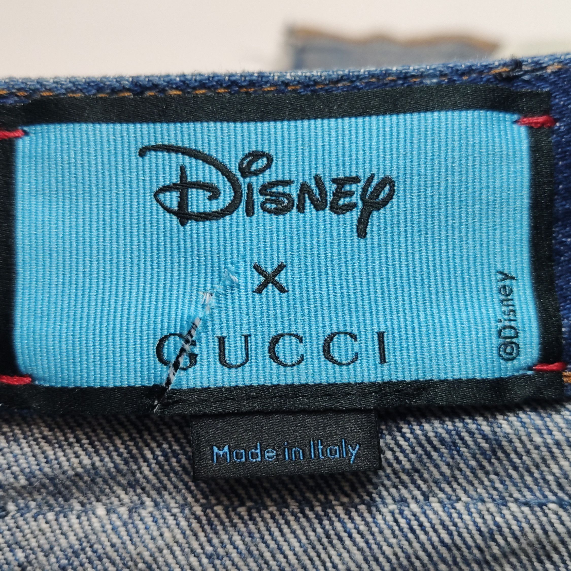 Gucci Gucci x Disney Donald Duck Denim Shorts Size 23 Size 23" - 5 Thumbnail