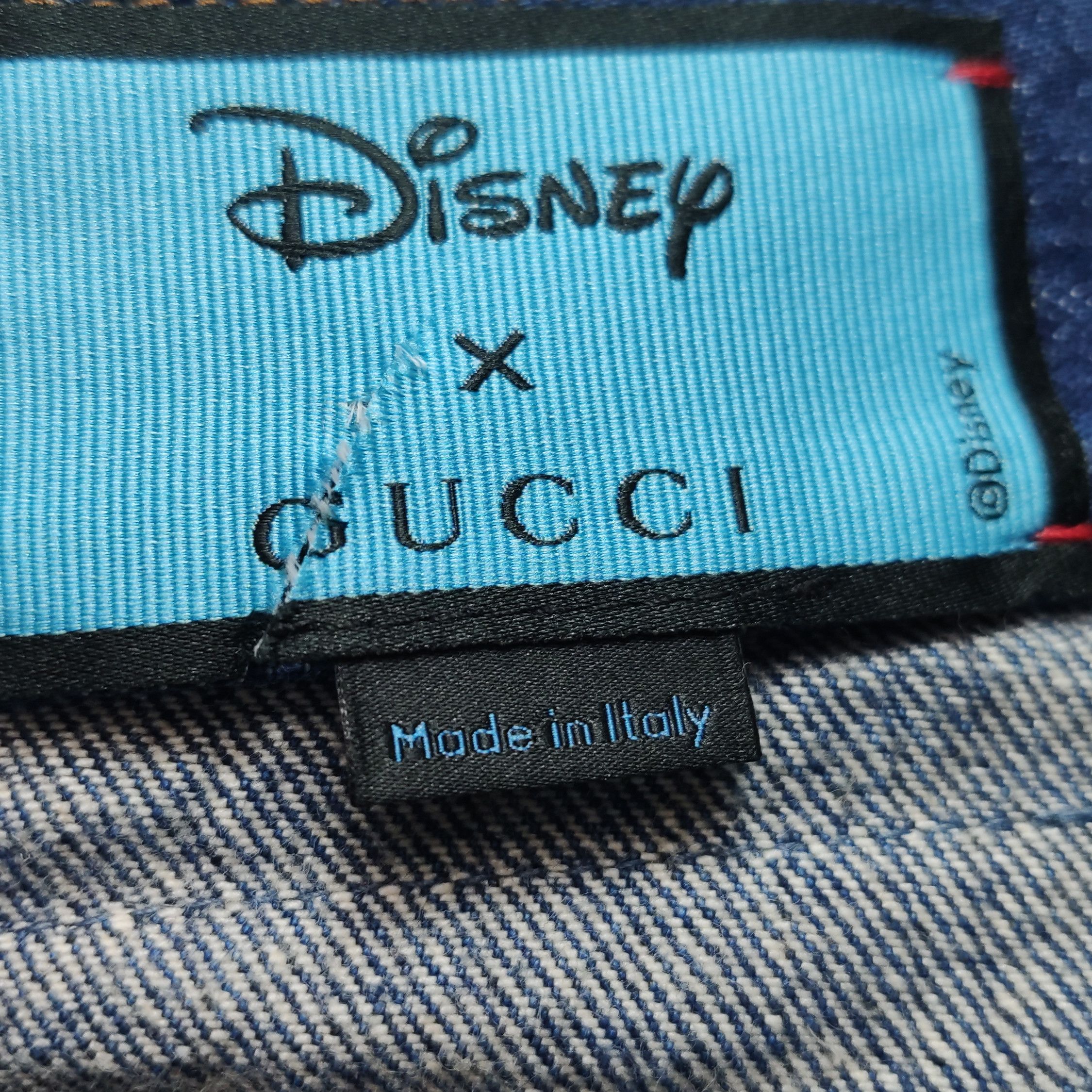 Gucci Gucci x Disney Donald Duck Denim Shorts Size 23 Size 23" - 11 Thumbnail