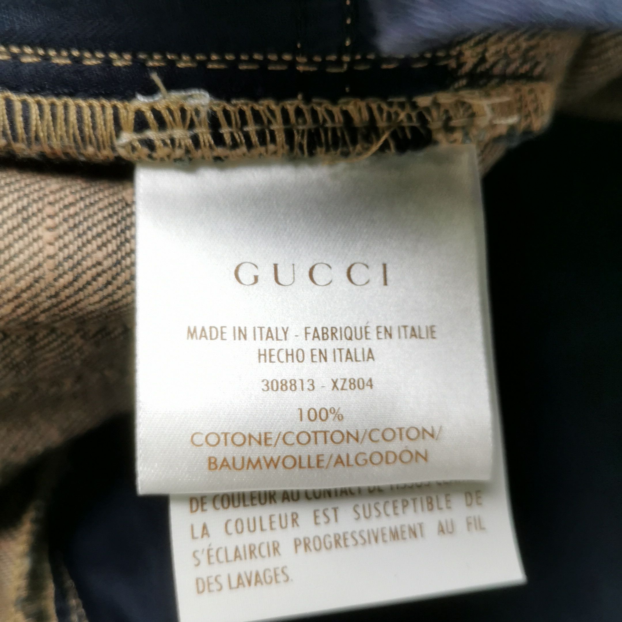 Gucci Gucci Cotton Denim Jeans Size 30 Size US 30 / EU 46 - 7 Thumbnail