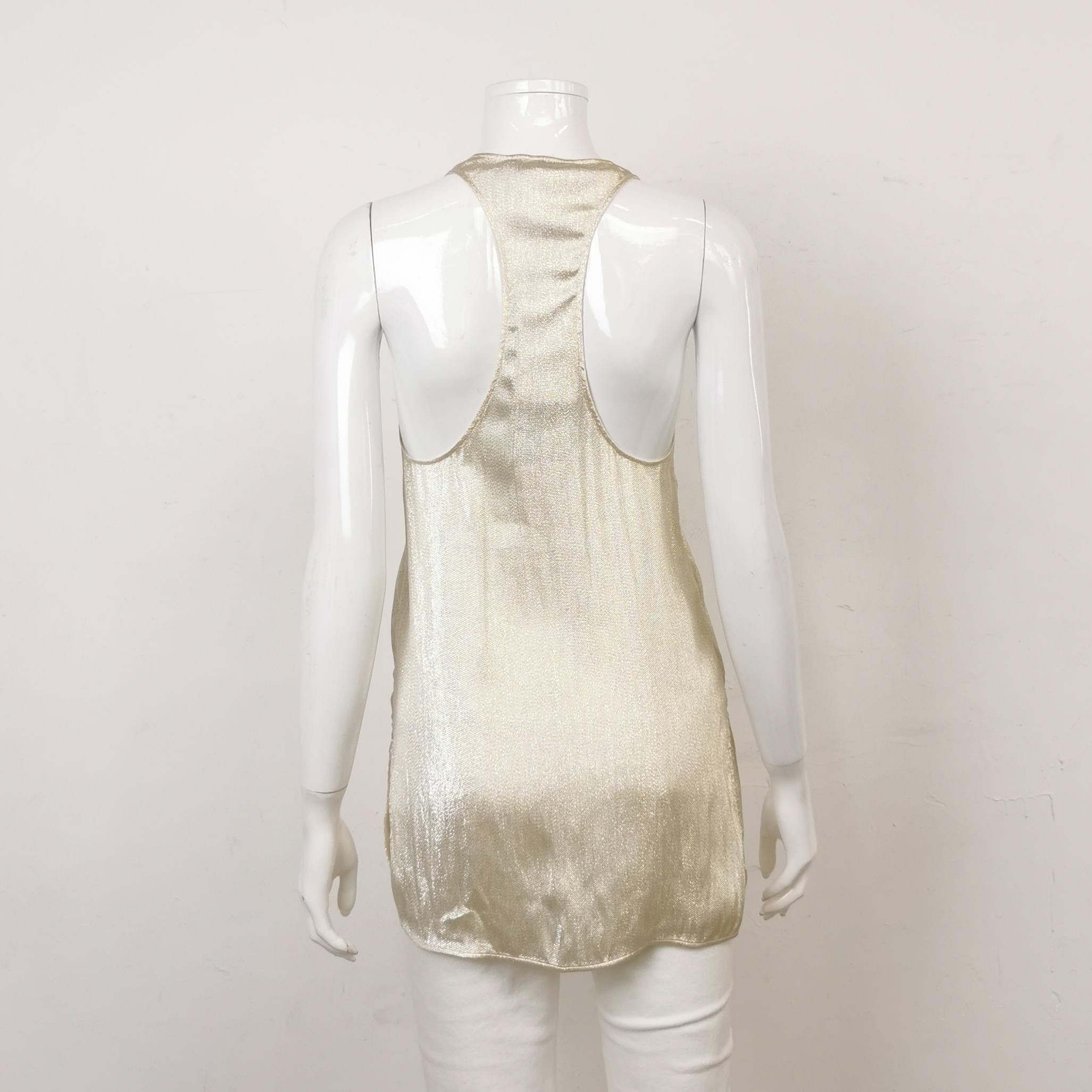Gucci Gucci Silk Blend Tank Top Size IT 40 Size S / US 4 / IT 40 - 2 Thumbnail