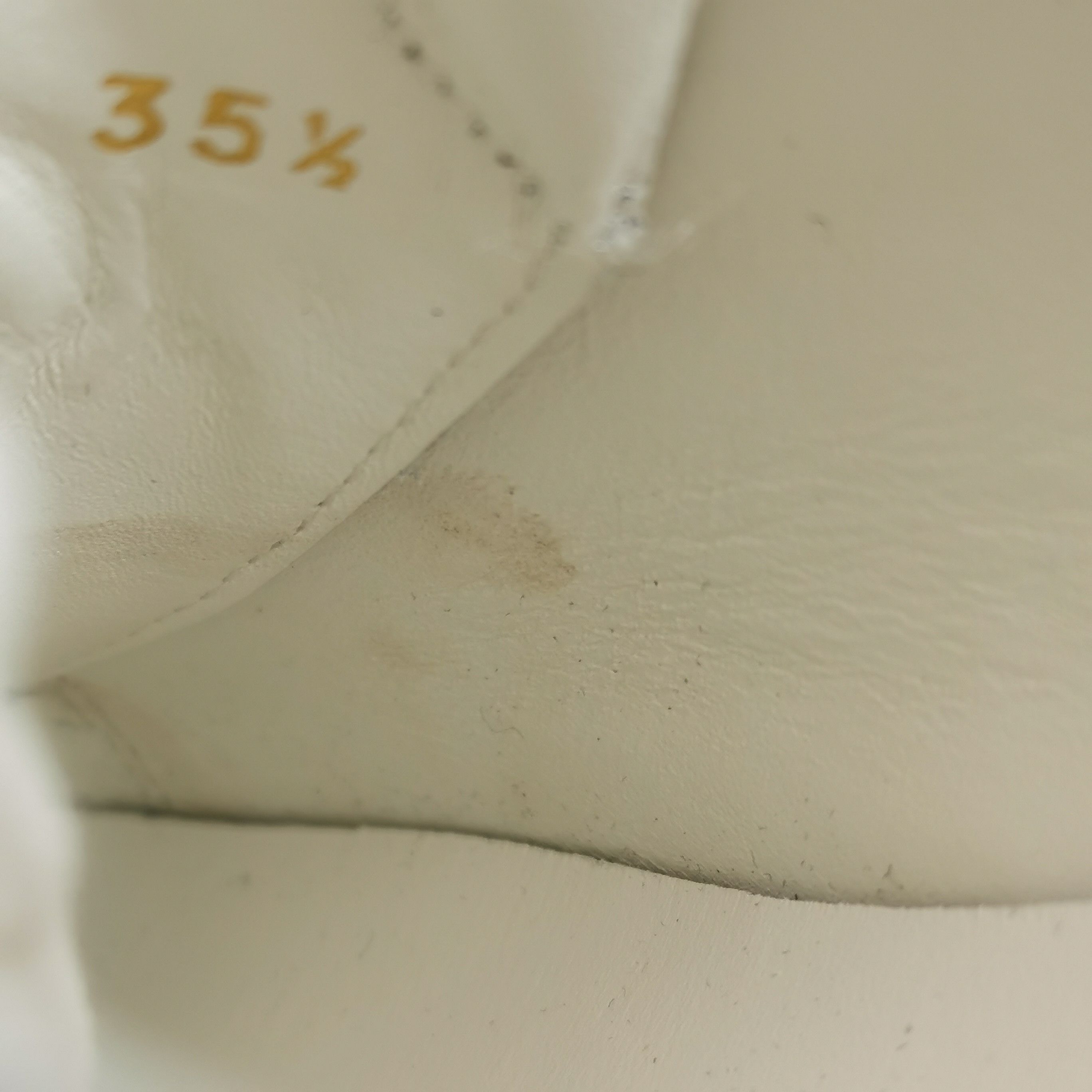 Saint Laurent Paris Saint Laurent Perforated Leather Sneakers Size 35.5 Size US 5.5 / IT 35.5 - 9 Thumbnail