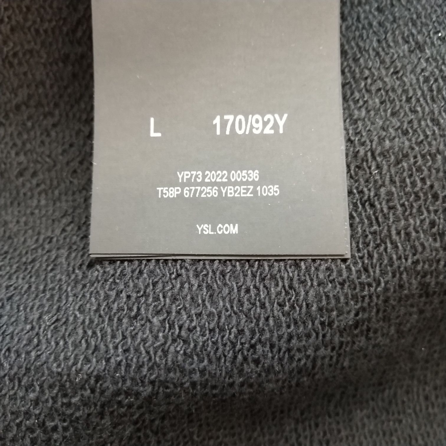 Saint Laurent Paris Saint Laurent Logo Hoodie Size L Size US L / EU 52-54 / 3 - 8 Thumbnail