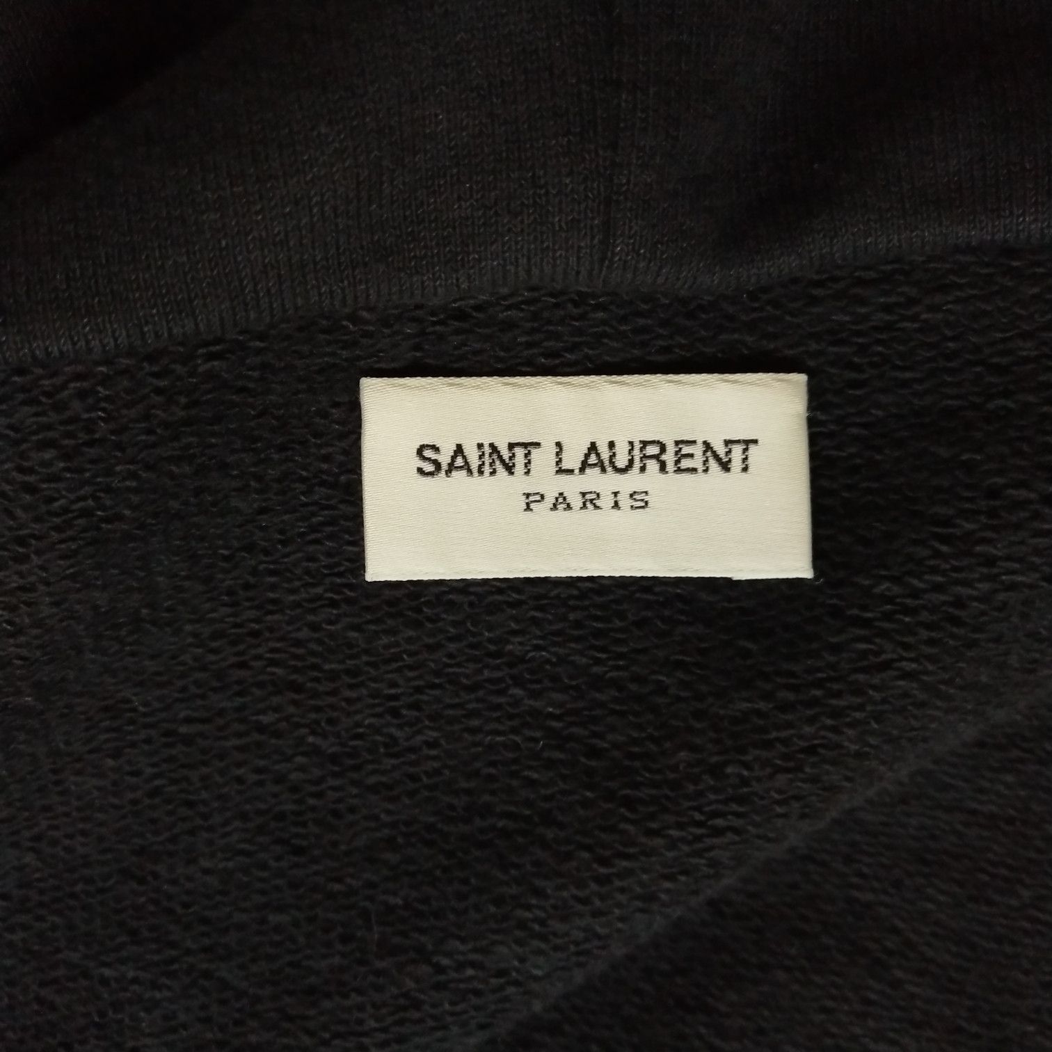Saint Laurent Paris Saint Laurent Logo Hoodie Size L Size US L / EU 52-54 / 3 - 7 Thumbnail