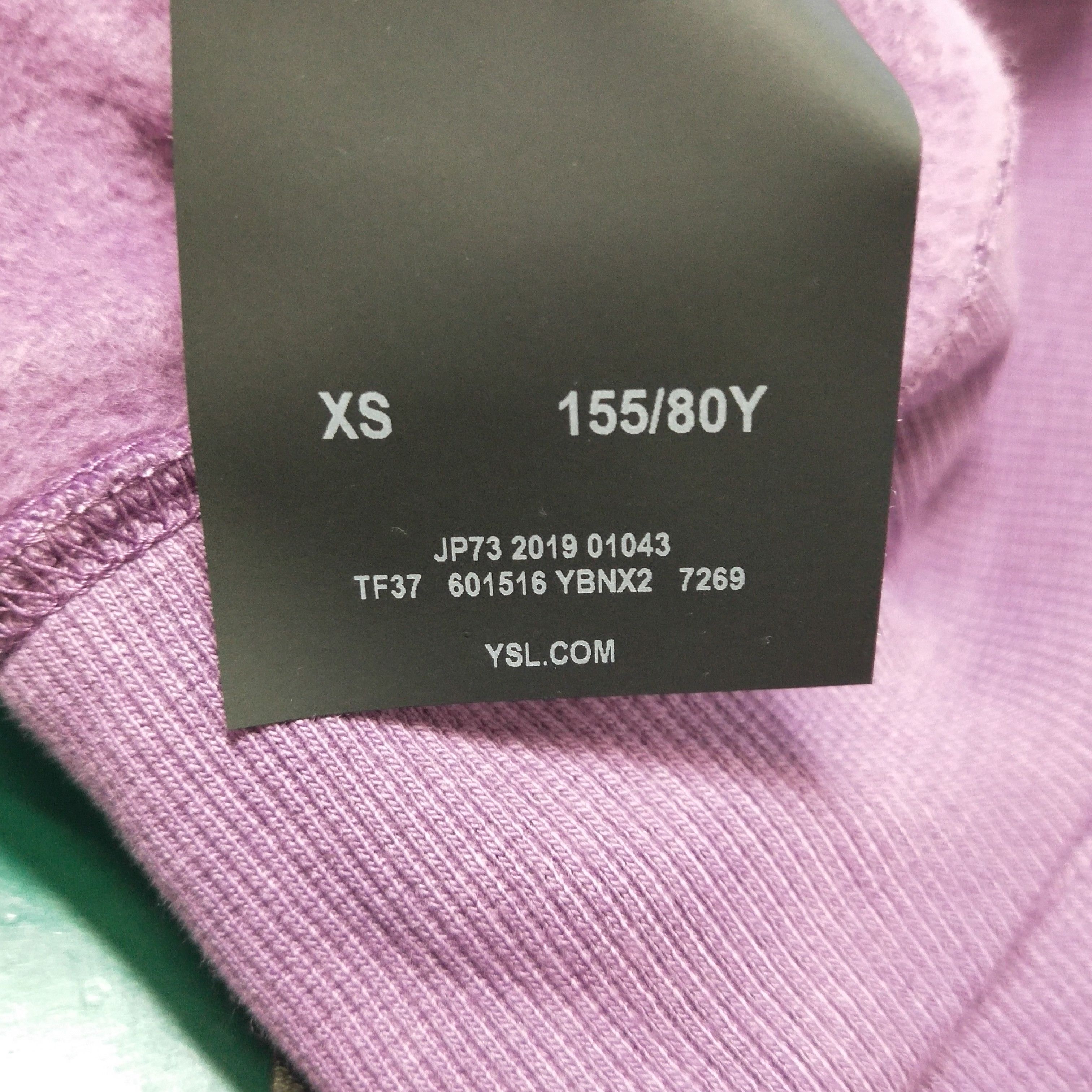 Saint Laurent Paris Saint Laurent Palm Print Sweatshirt Size XS Size US XS / EU 42 / 0 - 7 Thumbnail