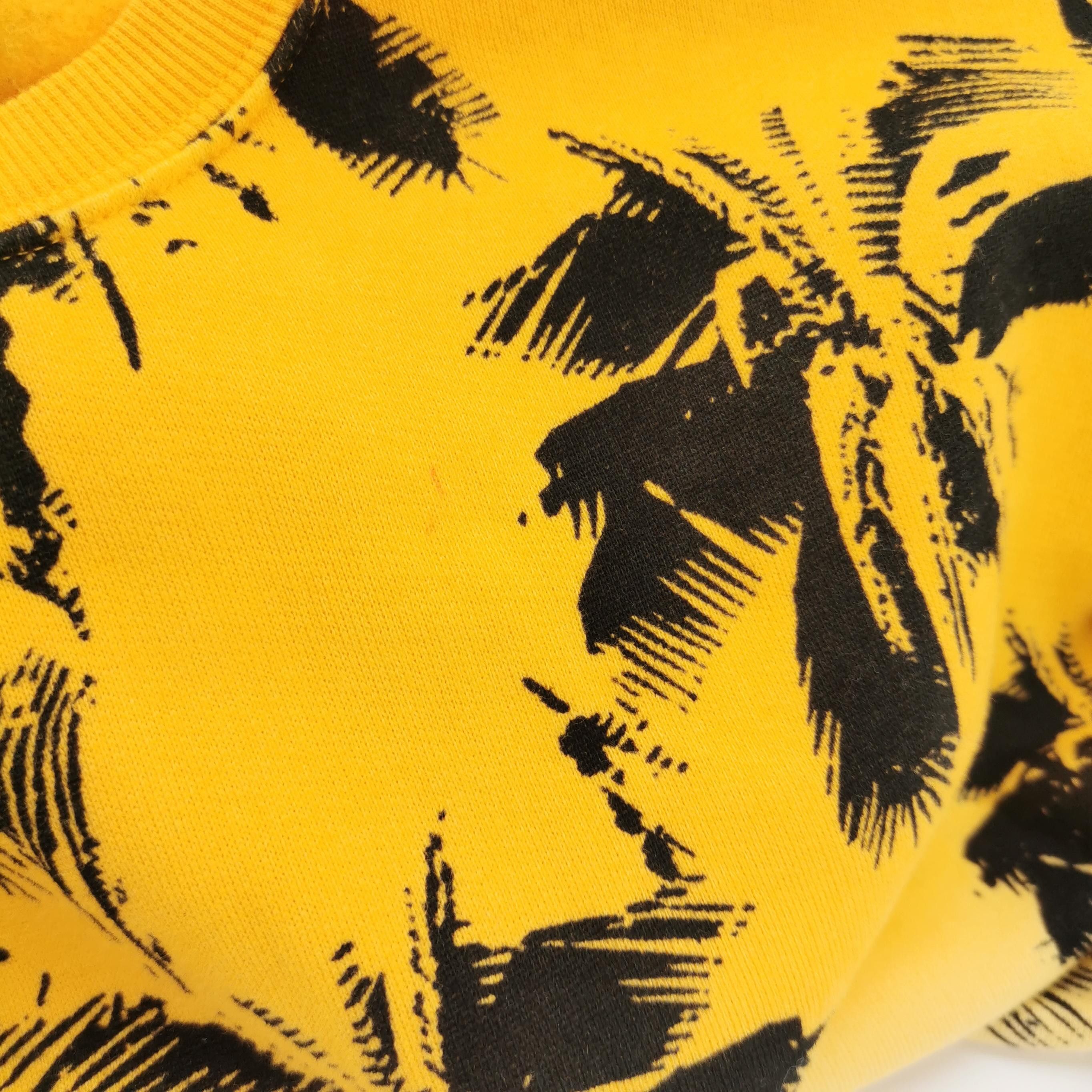 Saint Laurent Paris Saint Laurent Palm Print Sweatshirt Size XS Size US XS / EU 42 / 0 - 4 Thumbnail
