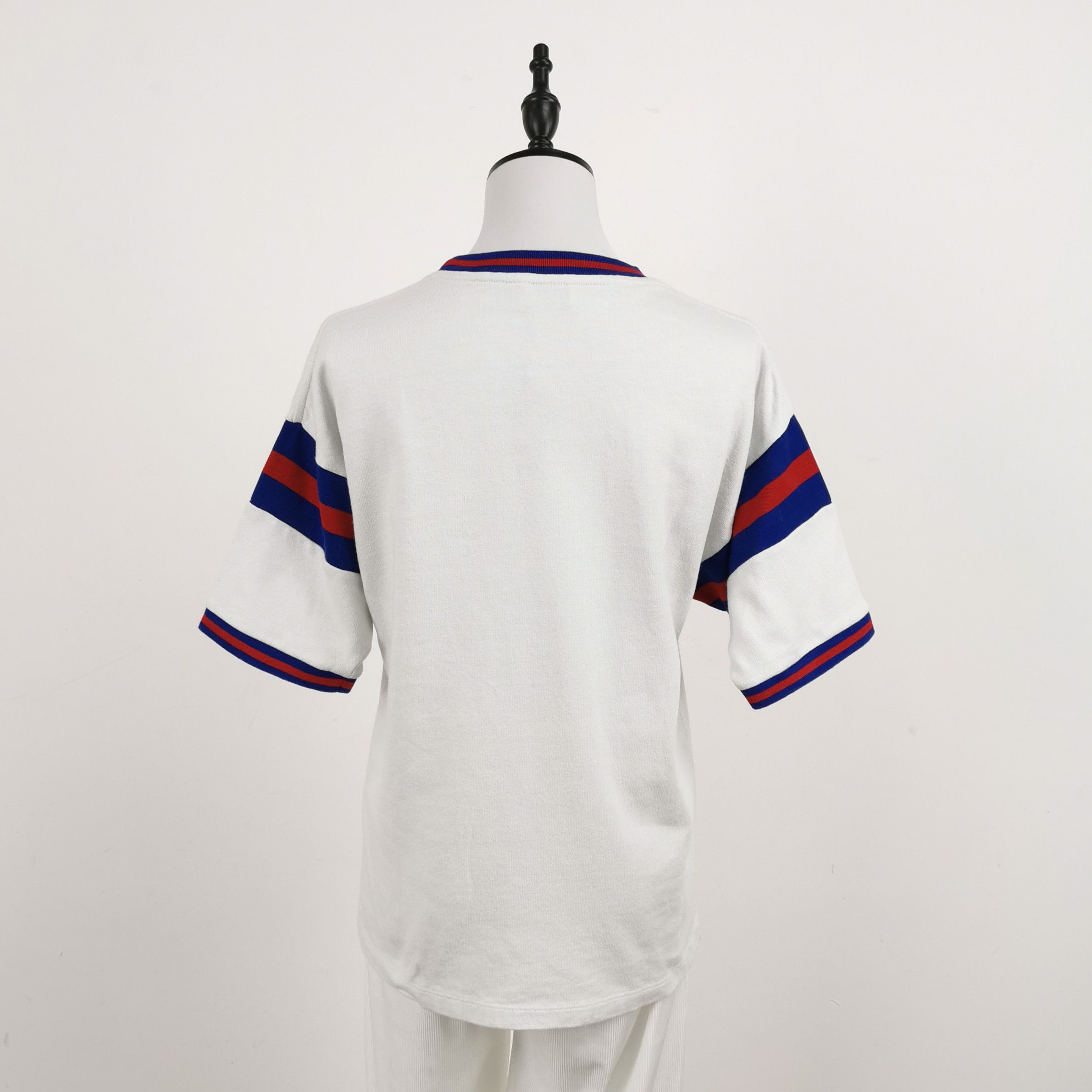 Saint Laurent Paris Saint Laurent Flocked Logo Knit Top Size S Size US S / EU 44-46 / 1 - 2 Thumbnail