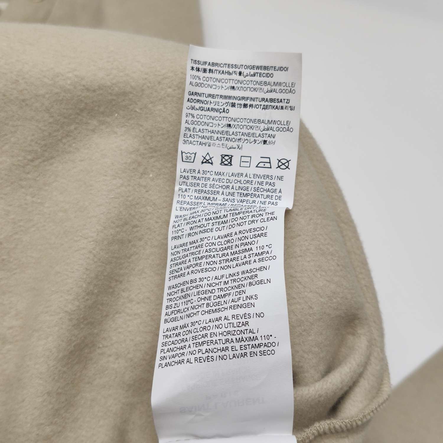 Saint Laurent Paris Saint Laurent Multi-Color Logo Hoodie Size S Size S / US 4 / IT 40 - 7 Thumbnail