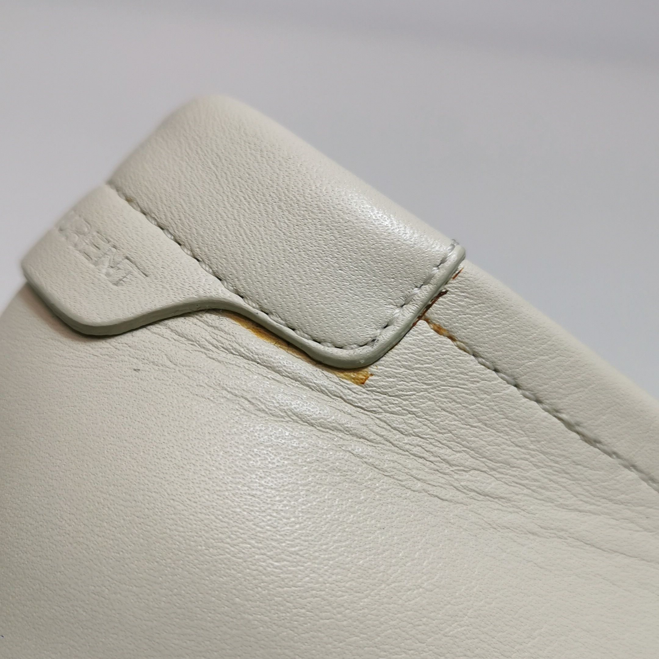 Saint Laurent Paris Saint Laurent YSL Logo Leather Loafers Size 36 Size US 6 / IT 36 - 9 Thumbnail