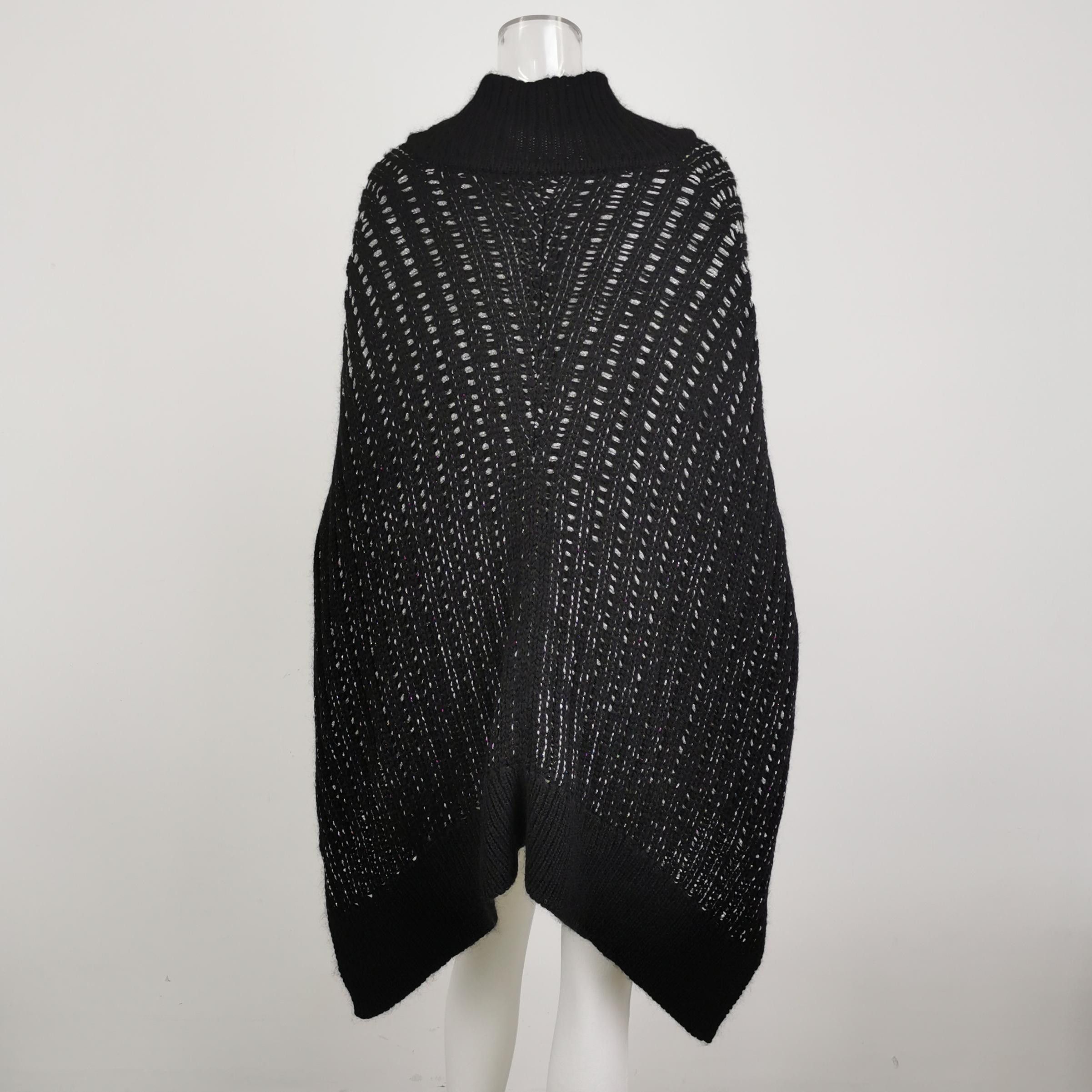 Saint Laurent Paris Saint Laurent Alpaca Blend Poncho Sweater Size S Size S / US 4 / IT 40 - 3 Thumbnail