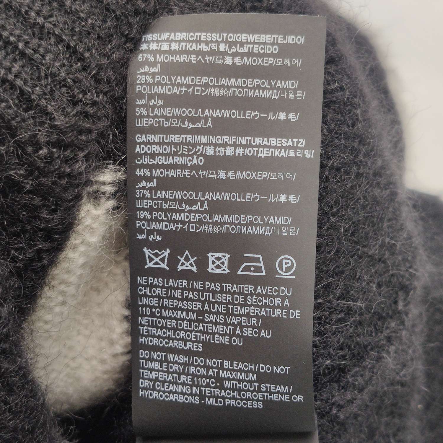 Saint Laurent Paris Saint Laurent Playboy Bunny Mohair Sweater Size S Size US S / EU 44-46 / 1 - 7 Thumbnail