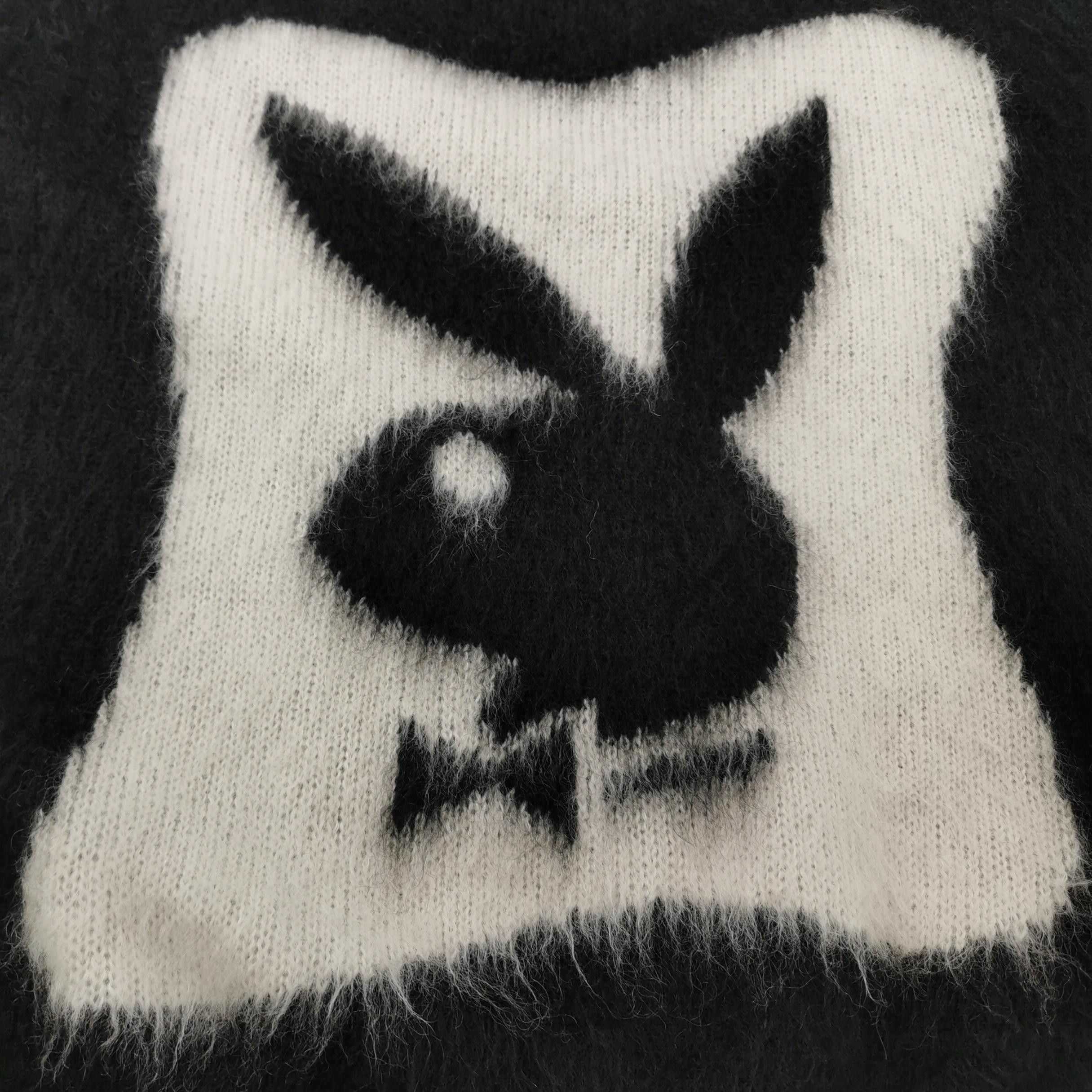 Saint Laurent Paris Saint Laurent Playboy Bunny Mohair Sweater Size S Size US S / EU 44-46 / 1 - 3 Thumbnail