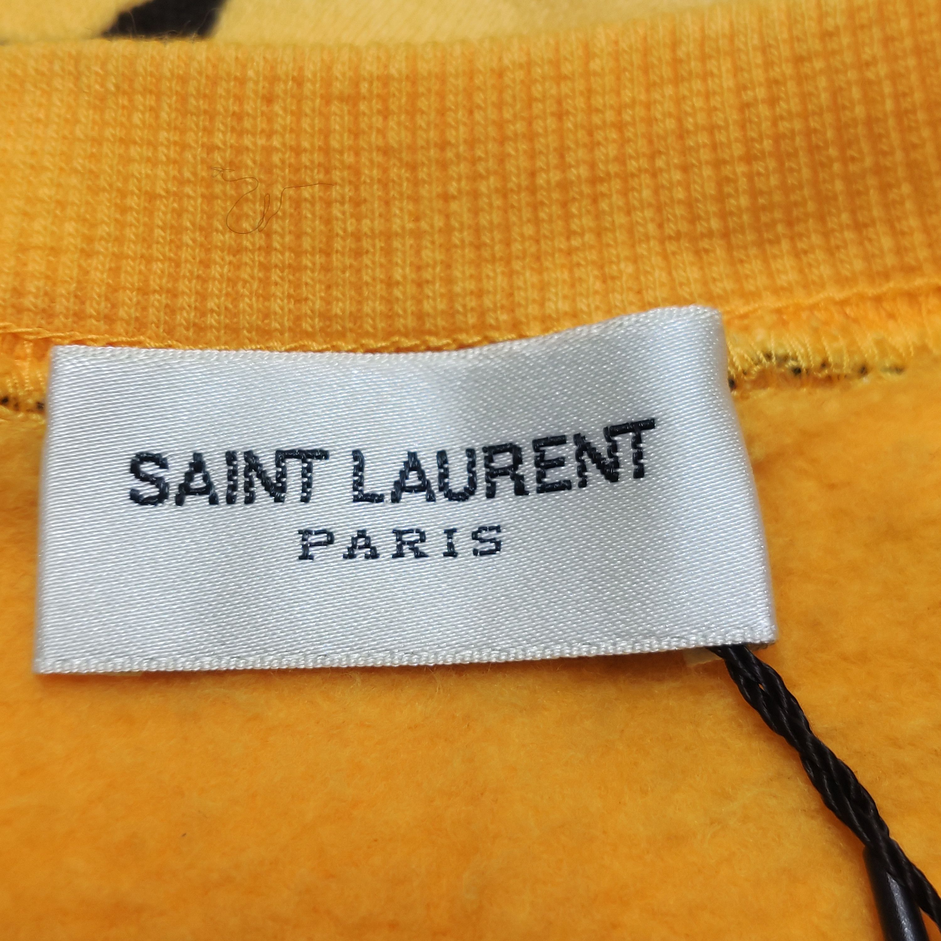 Saint Laurent Paris Saint Laurent Palm Tree Gradient Sweatshirt Size S Size US S / EU 44-46 / 1 - 5 Thumbnail