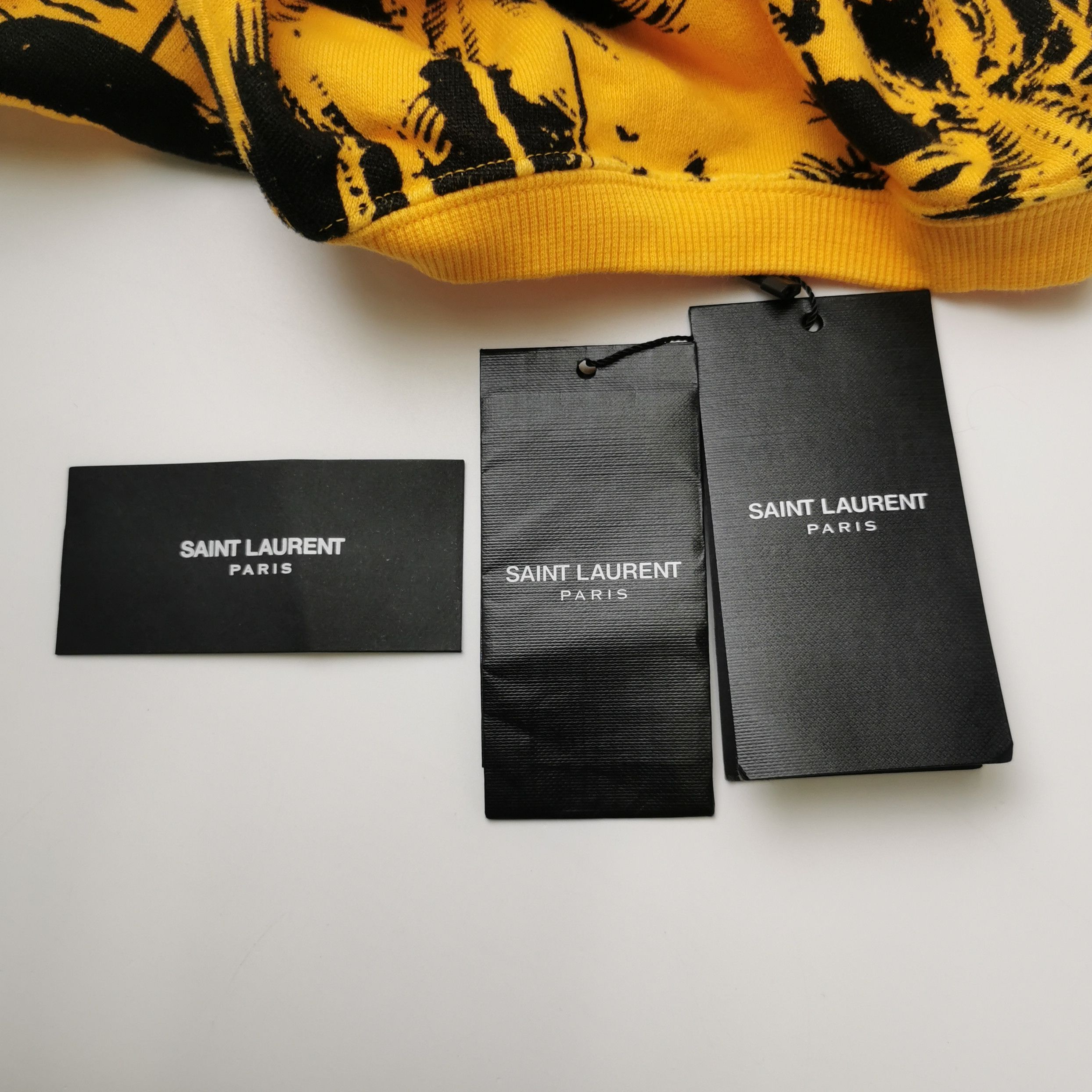 Saint Laurent Paris Saint Laurent Palm Tree Gradient Sweatshirt Size S Size US S / EU 44-46 / 1 - 4 Thumbnail