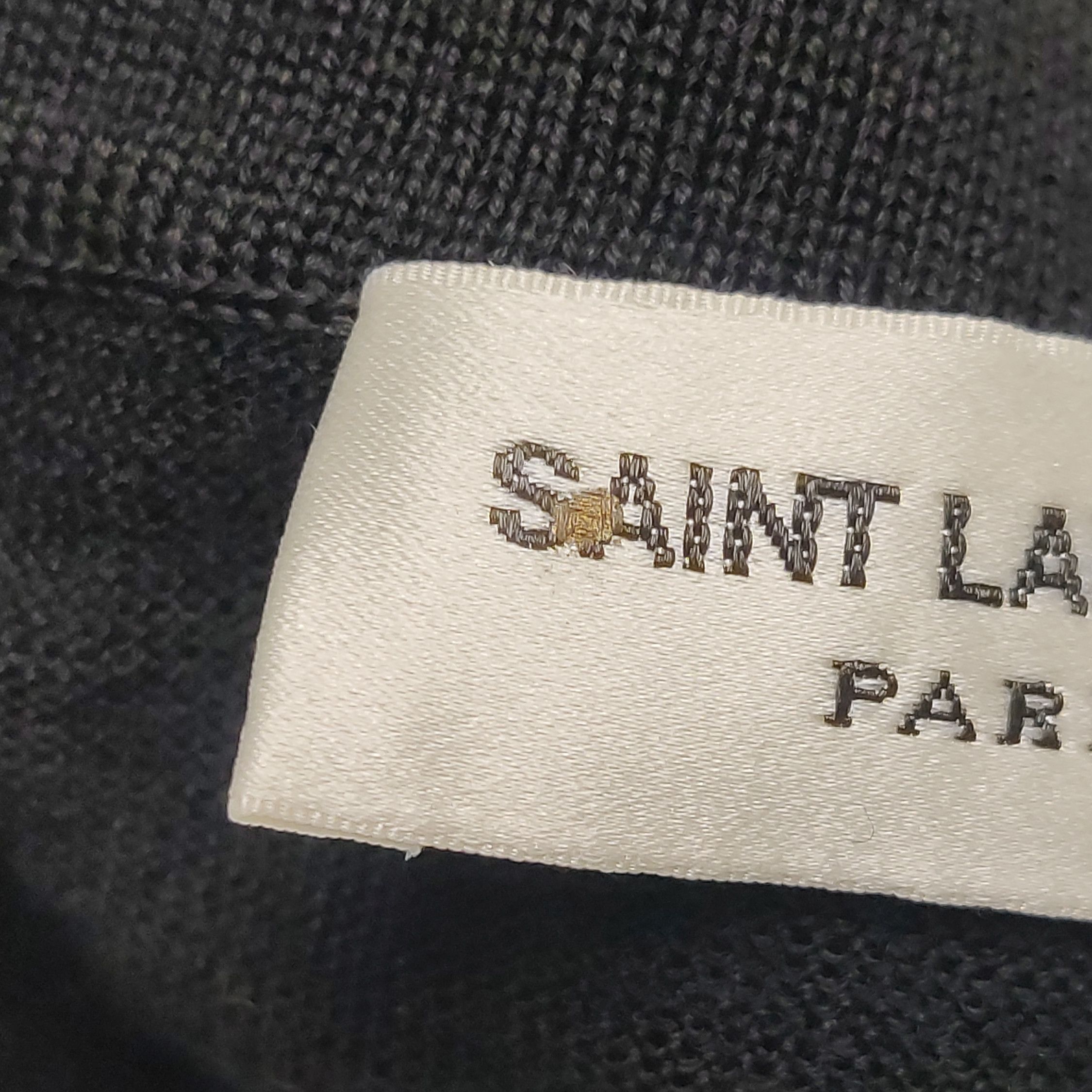 Saint Laurent Paris Saint Laurent Wool Polo Shirt S Size S / US 4 / IT 40 - 8 Thumbnail